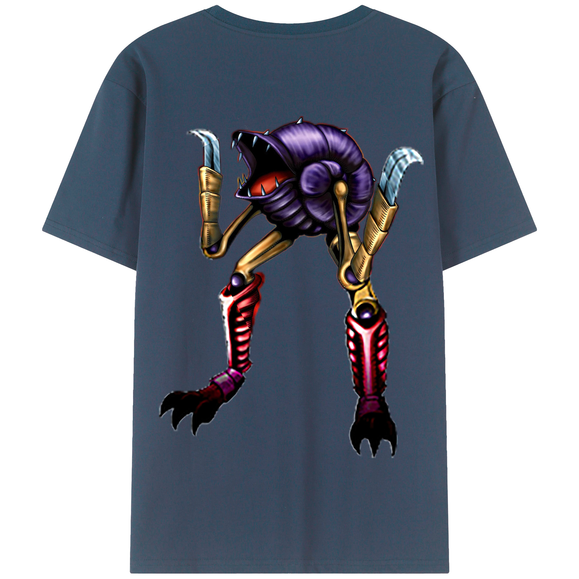 （画像用） 遊☆戯☆王 Yu-Gi-Oh! 綿100％半袖Tシャツ（背面プリント）