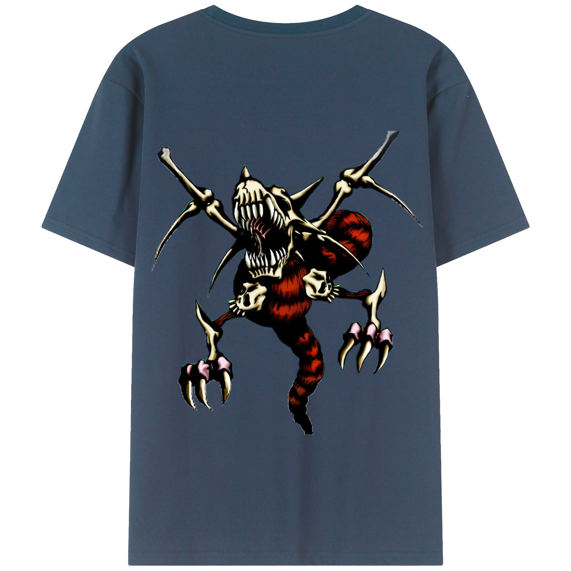 （画像用） 遊☆戯☆王 Yu-Gi-Oh! 綿100％半袖Tシャツ（背面プリント）