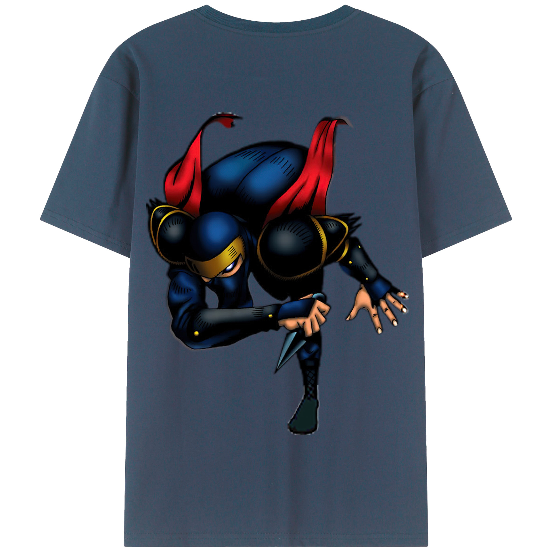 （画像用） 遊☆戯☆王 Yu-Gi-Oh! 綿100％半袖Tシャツ（背面プリント）