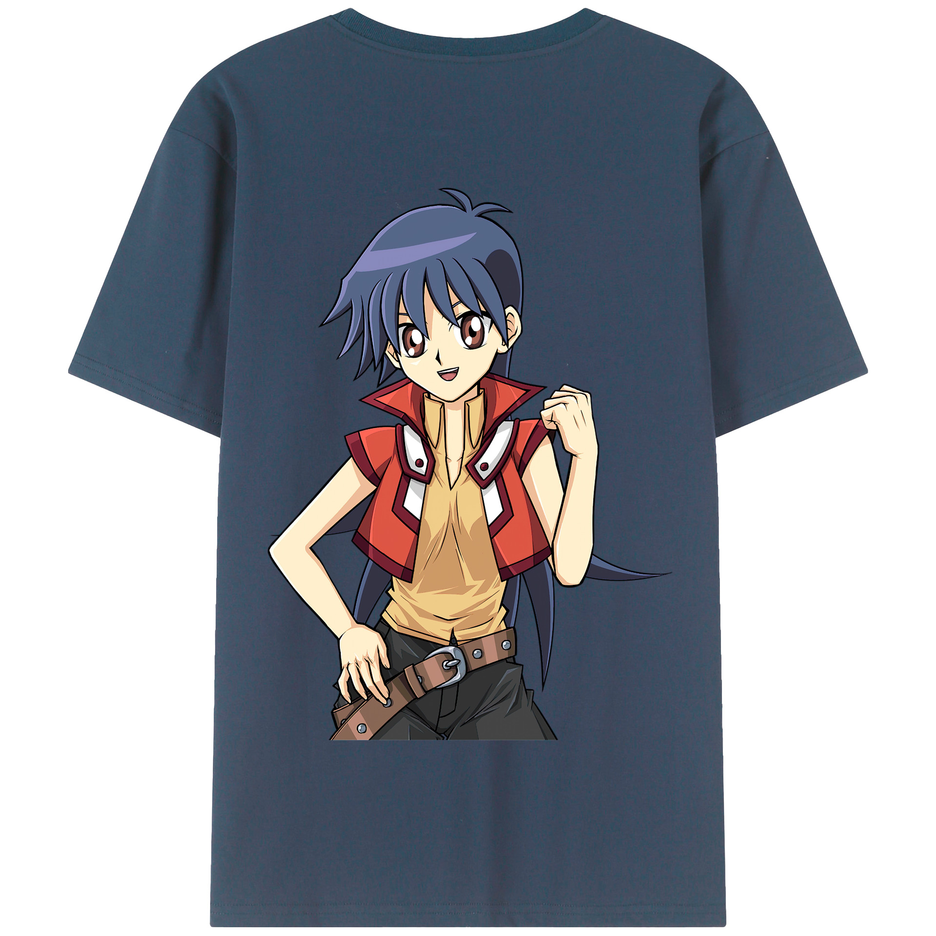 遊☆戯☆王 Yu-Gi-Oh! 綿100％半袖Tシャツ（背面プリント）