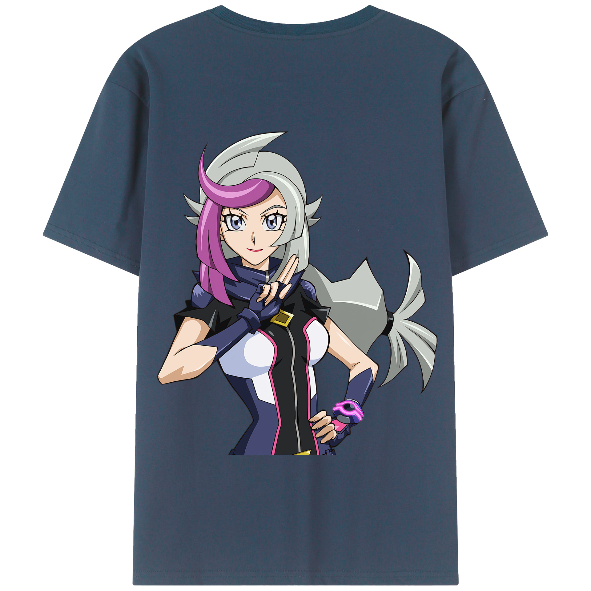 （画像用） 遊☆戯☆王 Yu-Gi-Oh! 綿100％半袖Tシャツ（背面プリント）