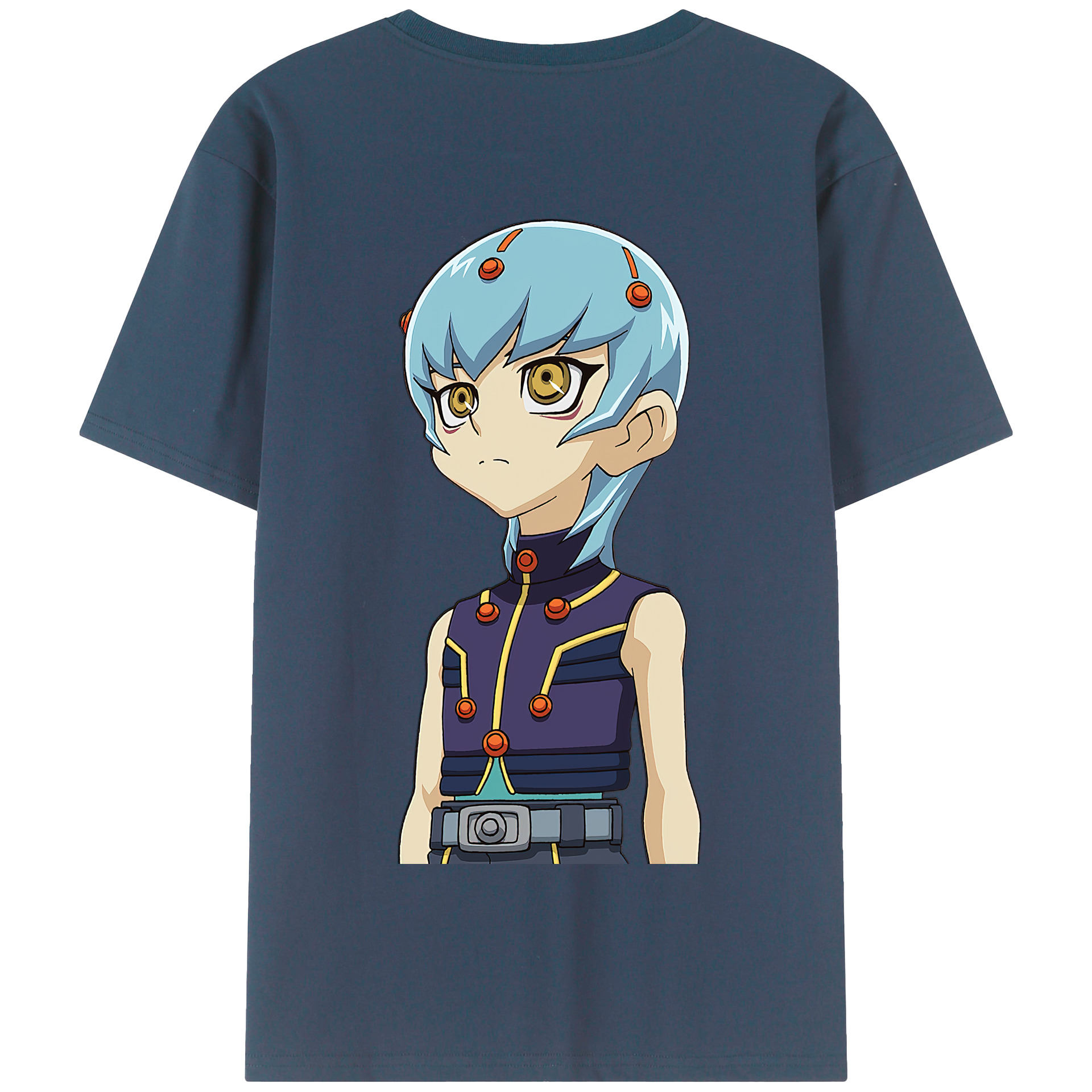 （画像用） 遊☆戯☆王 Yu-Gi-Oh! 綿100％半袖Tシャツ（背面プリント）