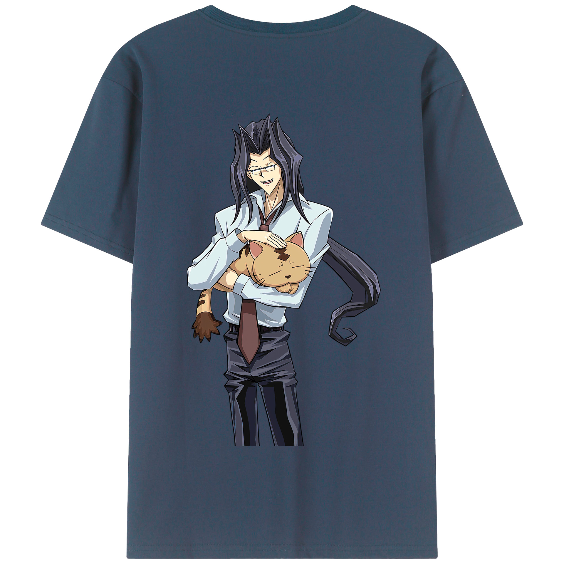 （画像用） 遊☆戯☆王 Yu-Gi-Oh! 綿100％半袖Tシャツ（背面プリント）