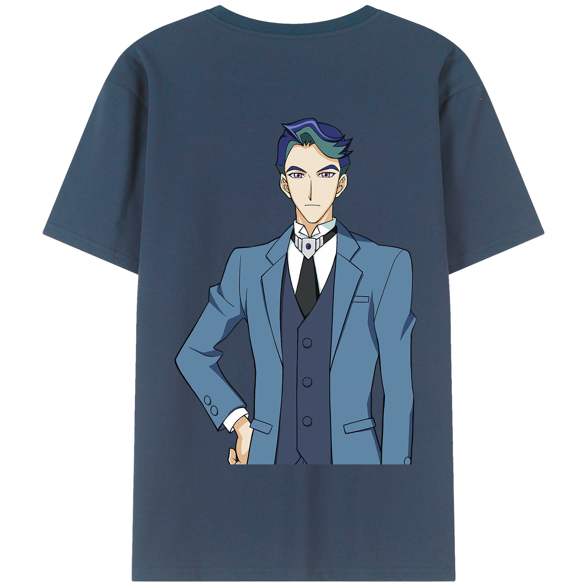 （画像用） 遊☆戯☆王 Yu-Gi-Oh! 綿100％半袖Tシャツ（背面プリント）