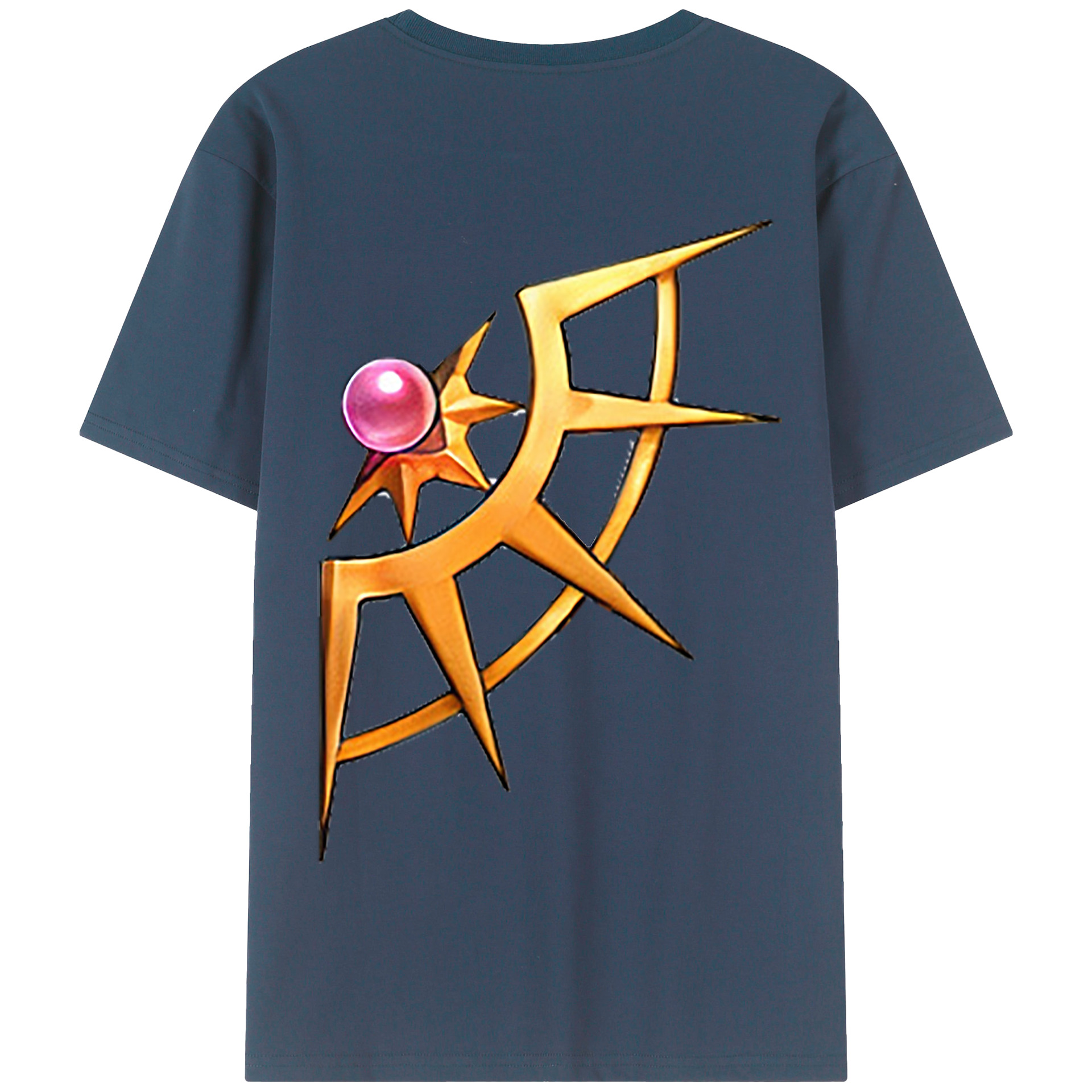 遊☆戯☆王 Yu-Gi-Oh! 綿100％半袖Tシャツ（背面プリント）