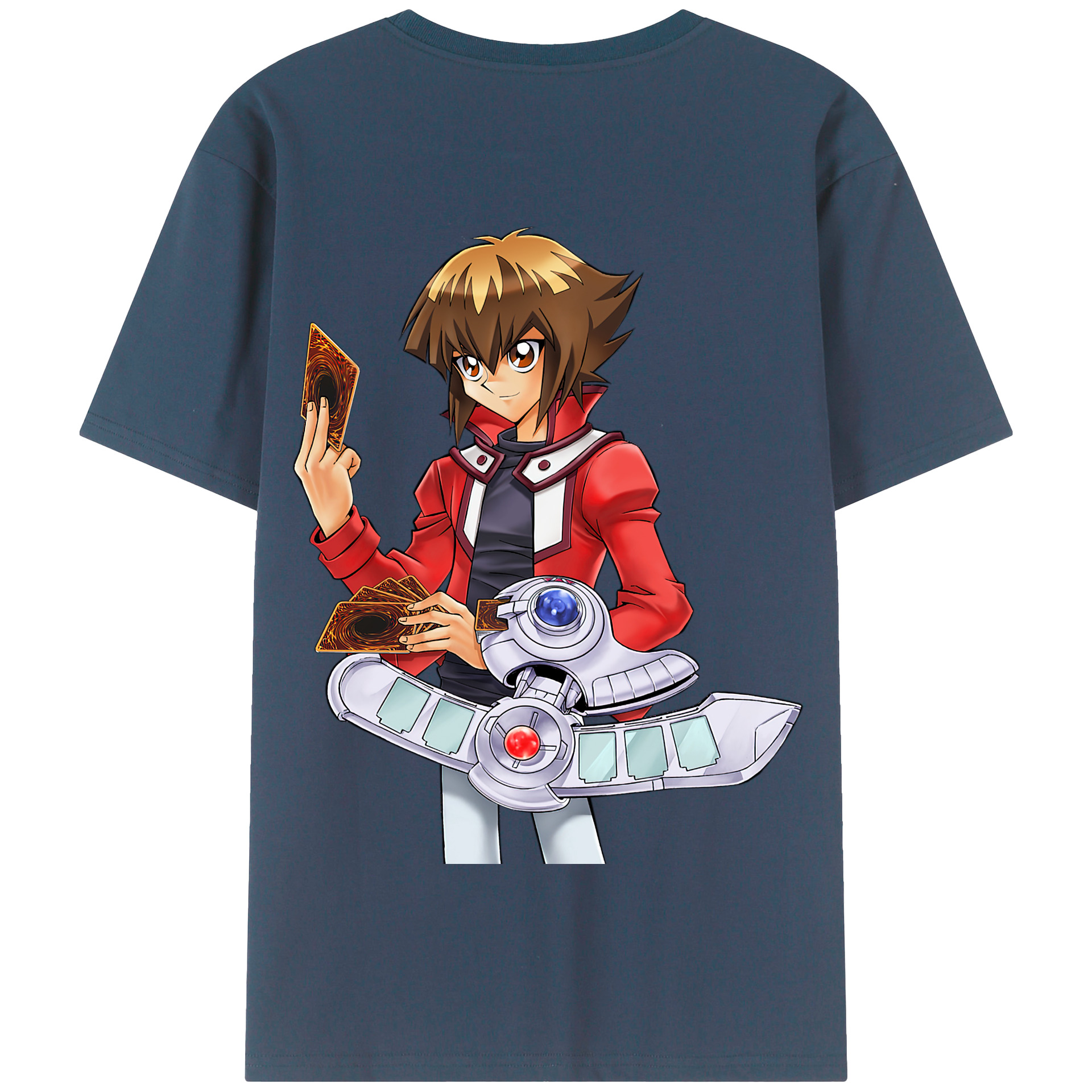 （画像用） 遊☆戯☆王 Yu-Gi-Oh! 綿100％半袖Tシャツ（背面プリント）
