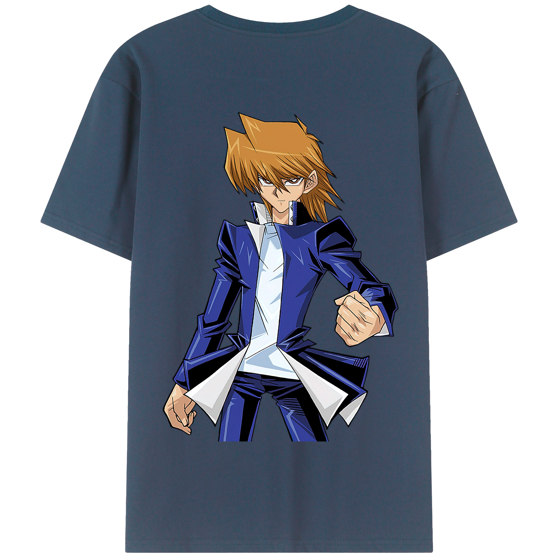 （画像用） 遊☆戯☆王 Yu-Gi-Oh! 綿100％半袖Tシャツ（背面プリント）