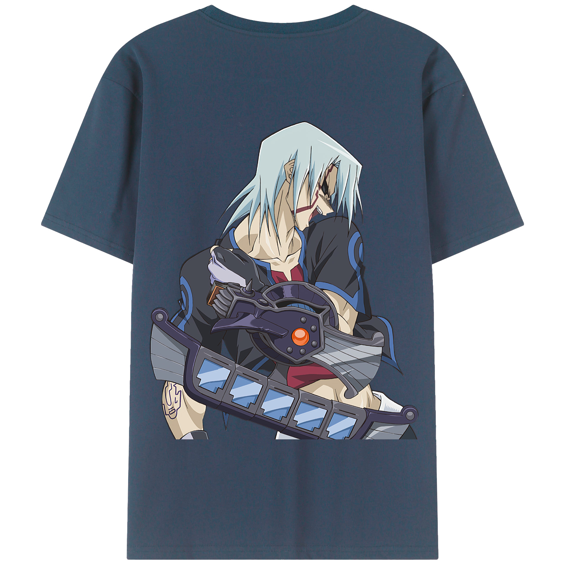 （画像用） 遊☆戯☆王 Yu-Gi-Oh! 綿100％半袖Tシャツ（背面プリント）