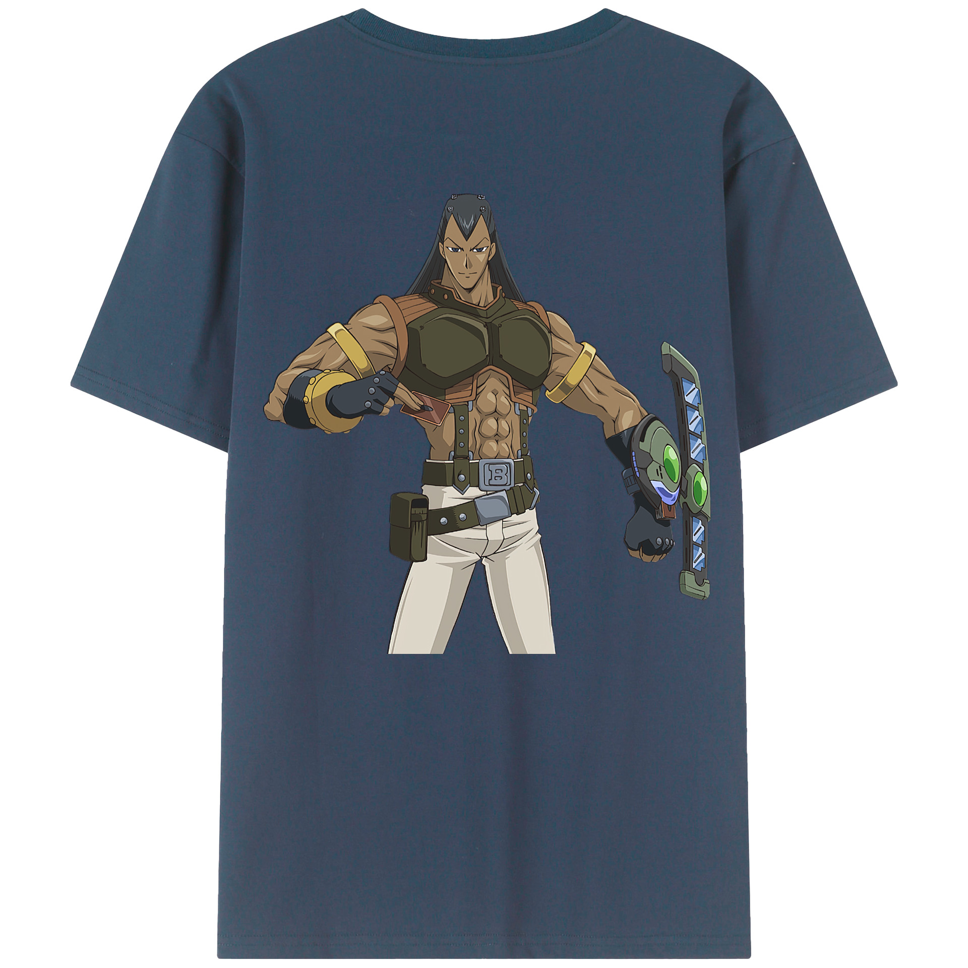（画像用） 遊☆戯☆王 Yu-Gi-Oh! 綿100％半袖Tシャツ（背面プリント）