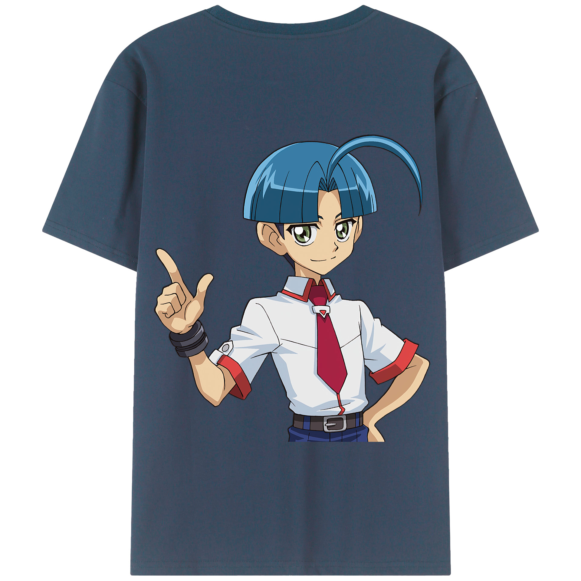 （画像用） 遊☆戯☆王 Yu-Gi-Oh! 綿100％半袖Tシャツ（背面プリント）