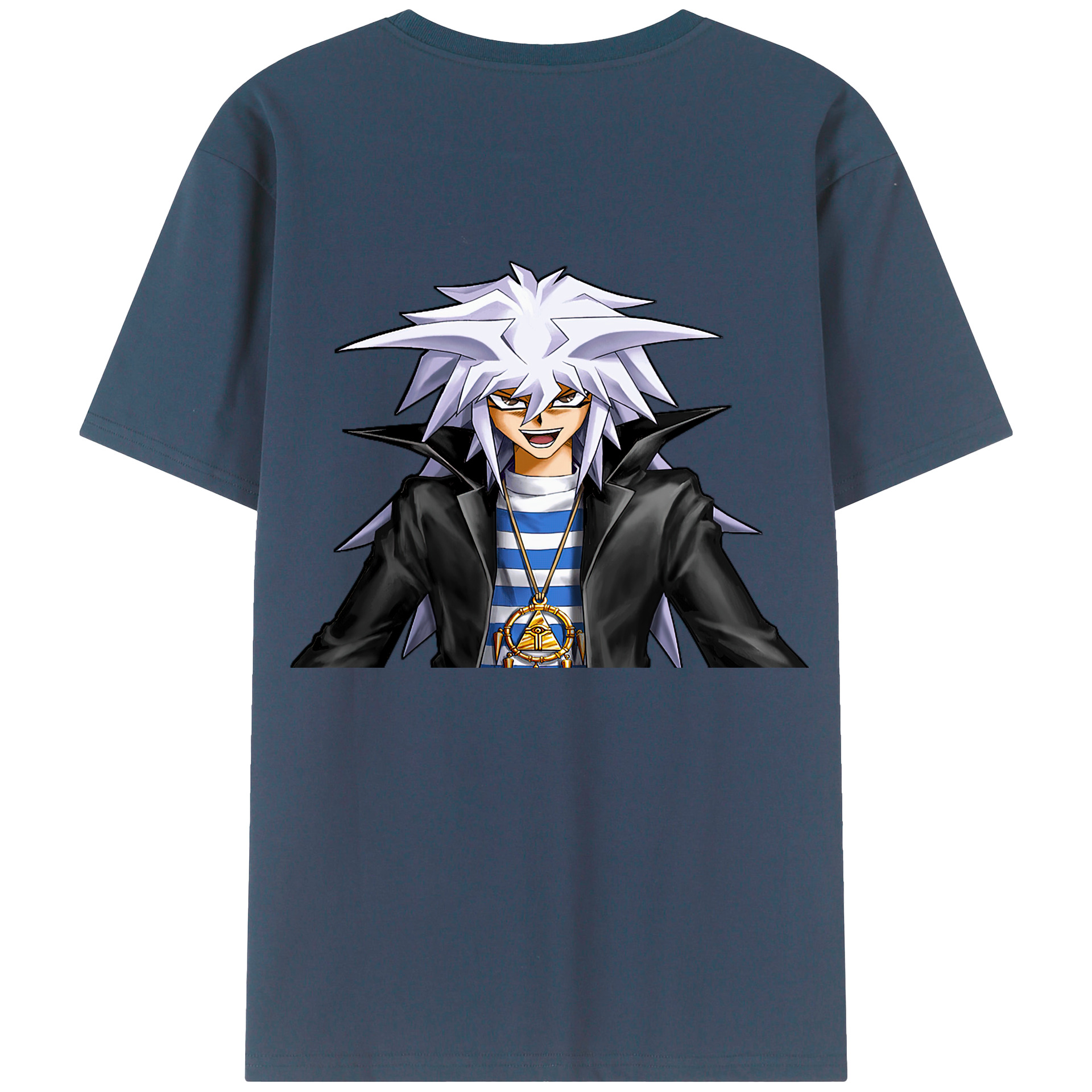（画像用） 遊☆戯☆王 Yu-Gi-Oh! 綿100％半袖Tシャツ（背面プリント）