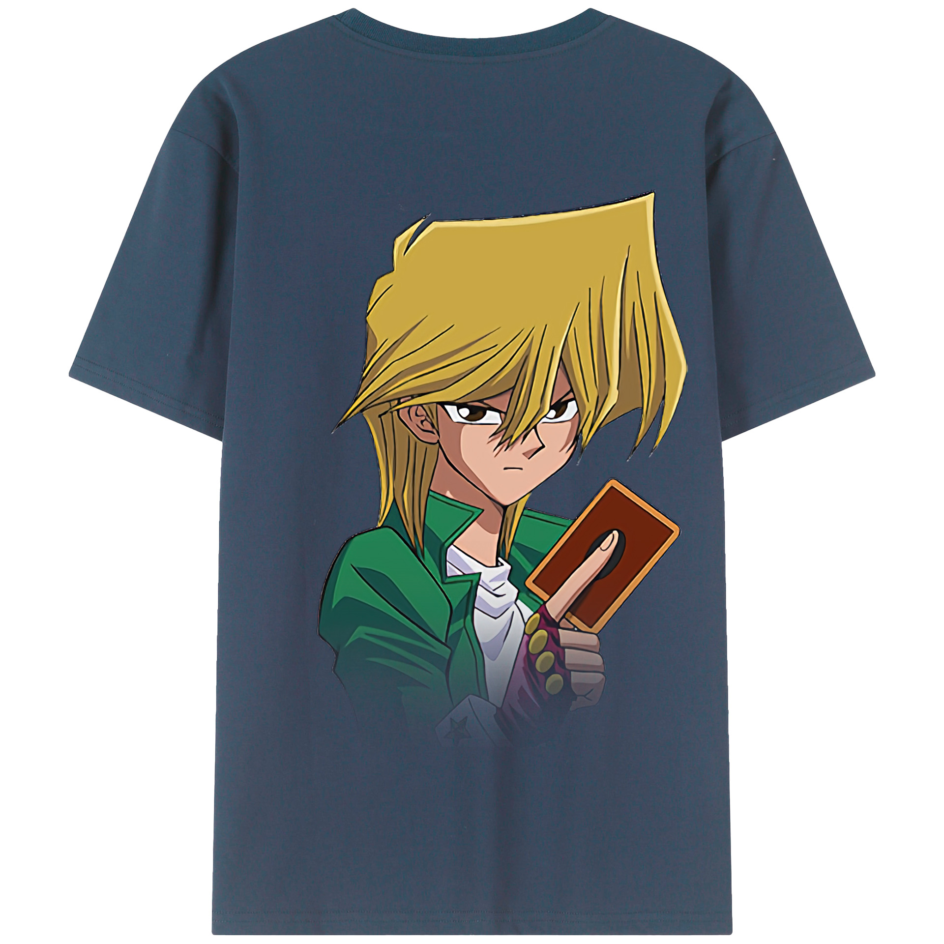 （画像用） 遊☆戯☆王 Yu-Gi-Oh! 綿100％半袖Tシャツ（背面プリント）