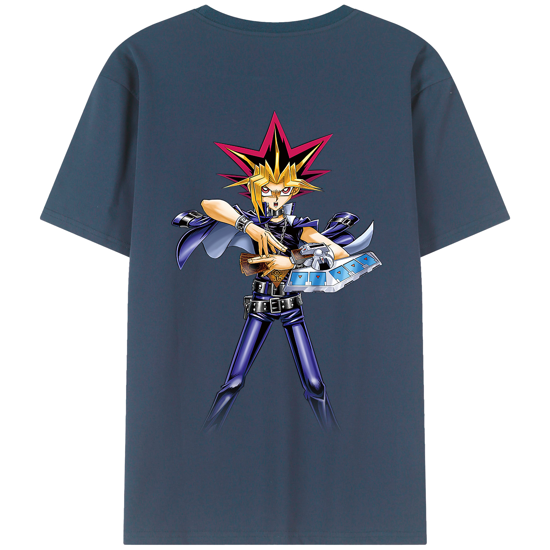 遊☆戯☆王 Yu-Gi-Oh! 綿100％半袖Tシャツ（背面プリント）