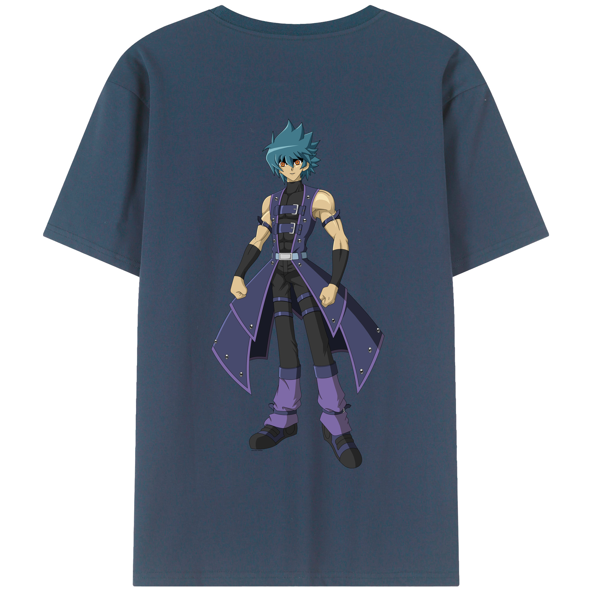 （画像用） 遊☆戯☆王 Yu-Gi-Oh! 綿100％半袖Tシャツ（背面プリント）
