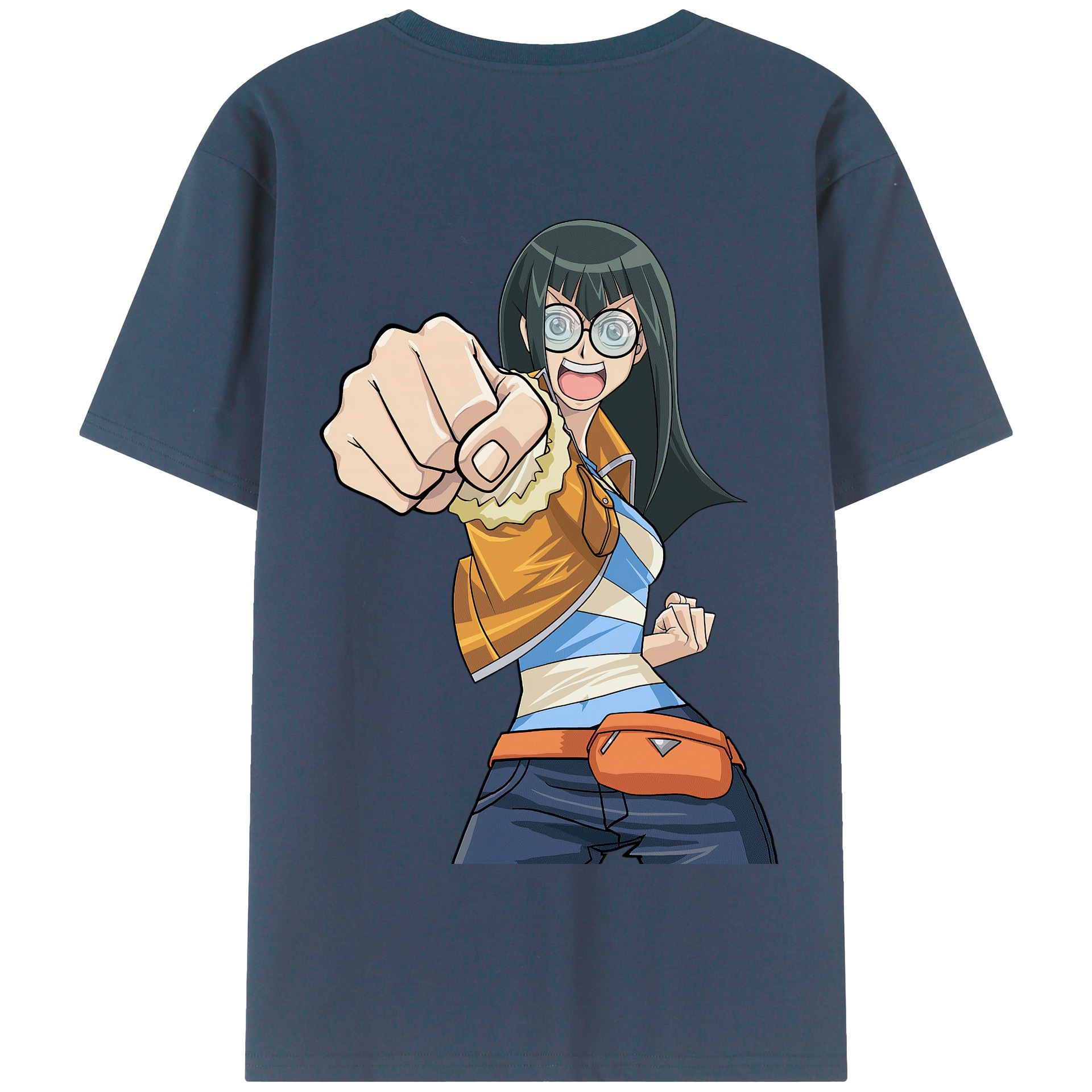 （画像用） 遊☆戯☆王 Yu-Gi-Oh! 綿100％半袖Tシャツ（背面プリント）