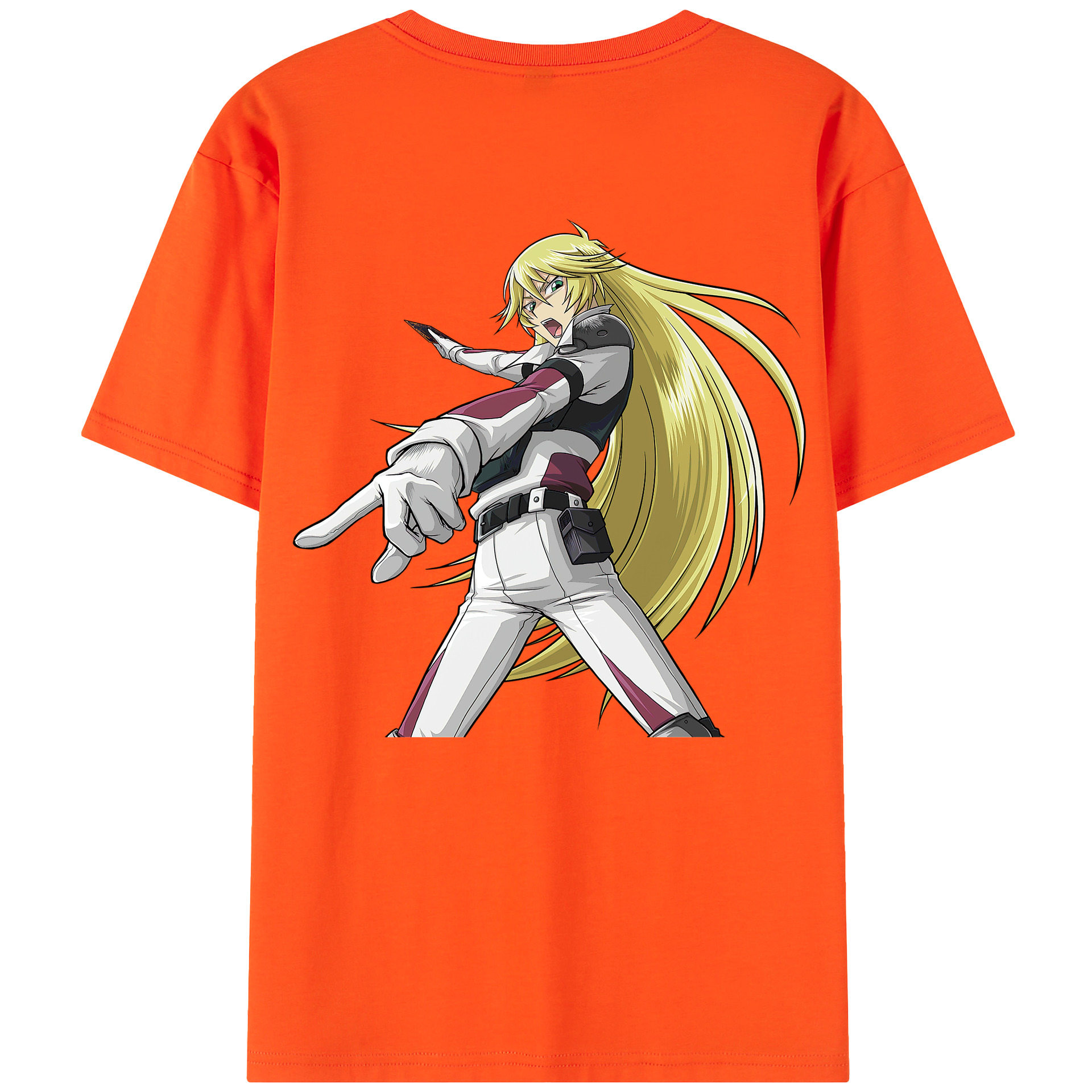 （画像用） 遊☆戯☆王 Yu-Gi-Oh! 綿100％半袖Tシャツ（背面プリント）