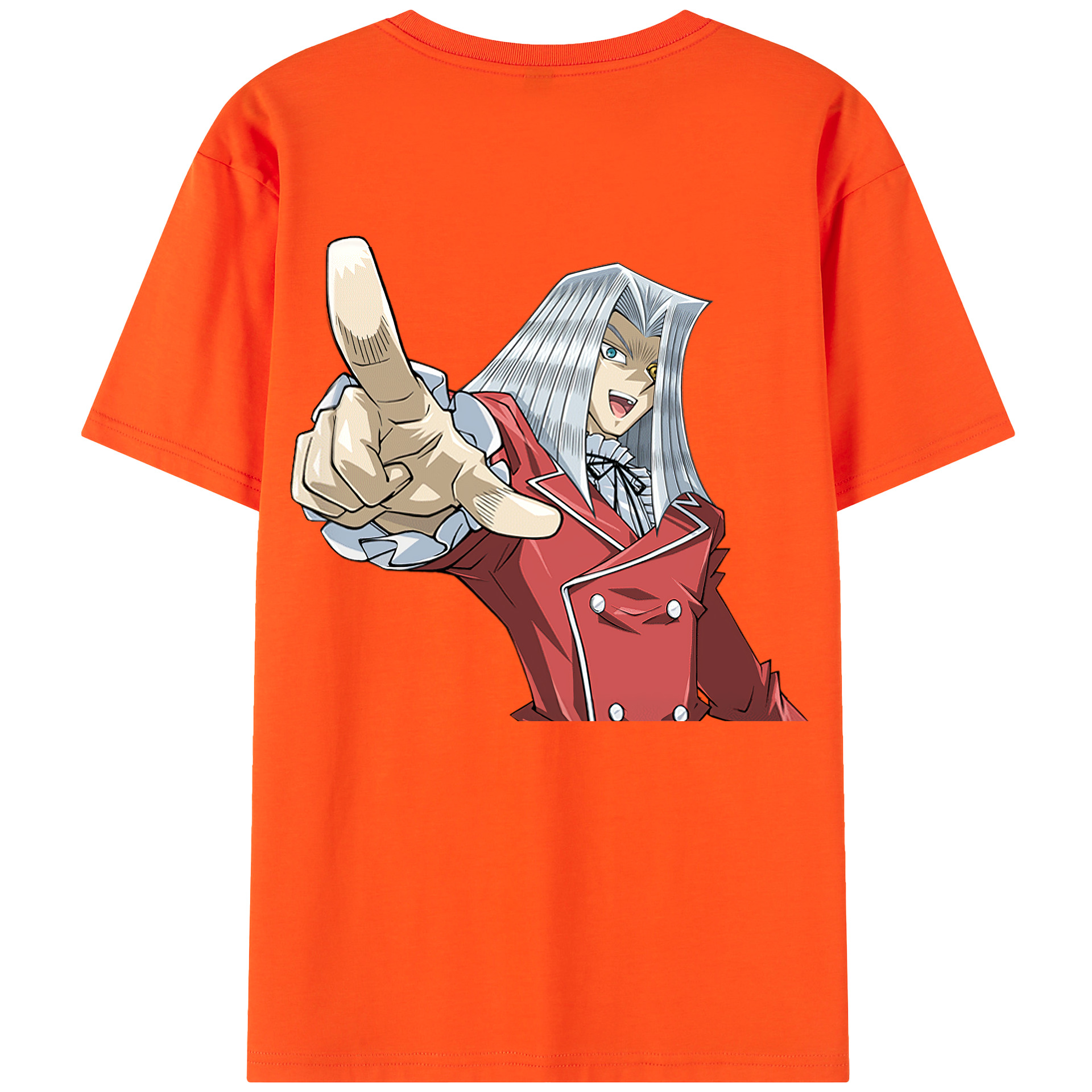 （画像用） 遊☆戯☆王 Yu-Gi-Oh! 綿100％半袖Tシャツ（背面プリント）