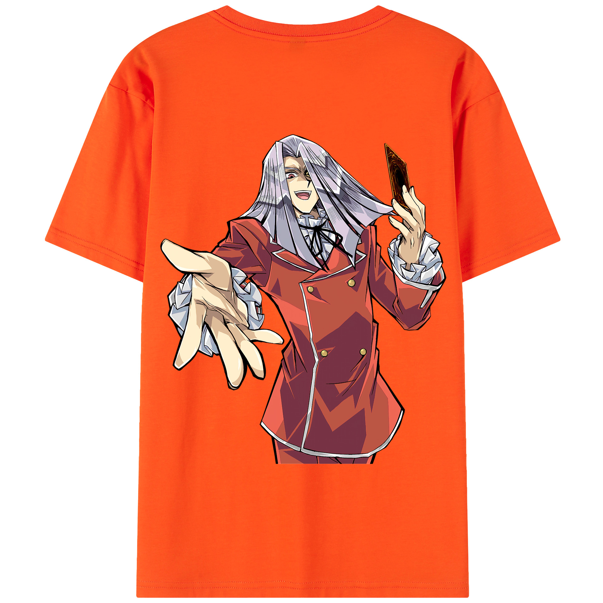 （画像用） 遊☆戯☆王 Yu-Gi-Oh! 綿100％半袖Tシャツ（背面プリント）