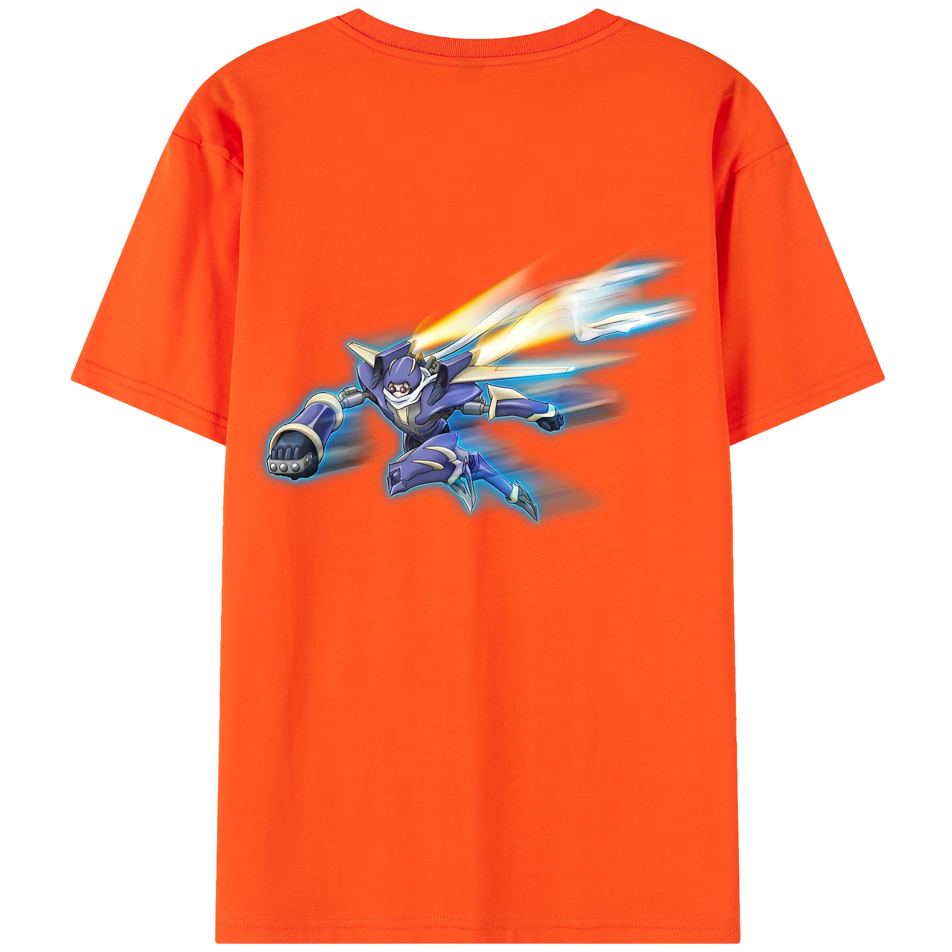 （画像用） 遊☆戯☆王 Yu-Gi-Oh! 綿100％半袖Tシャツ（背面プリント）