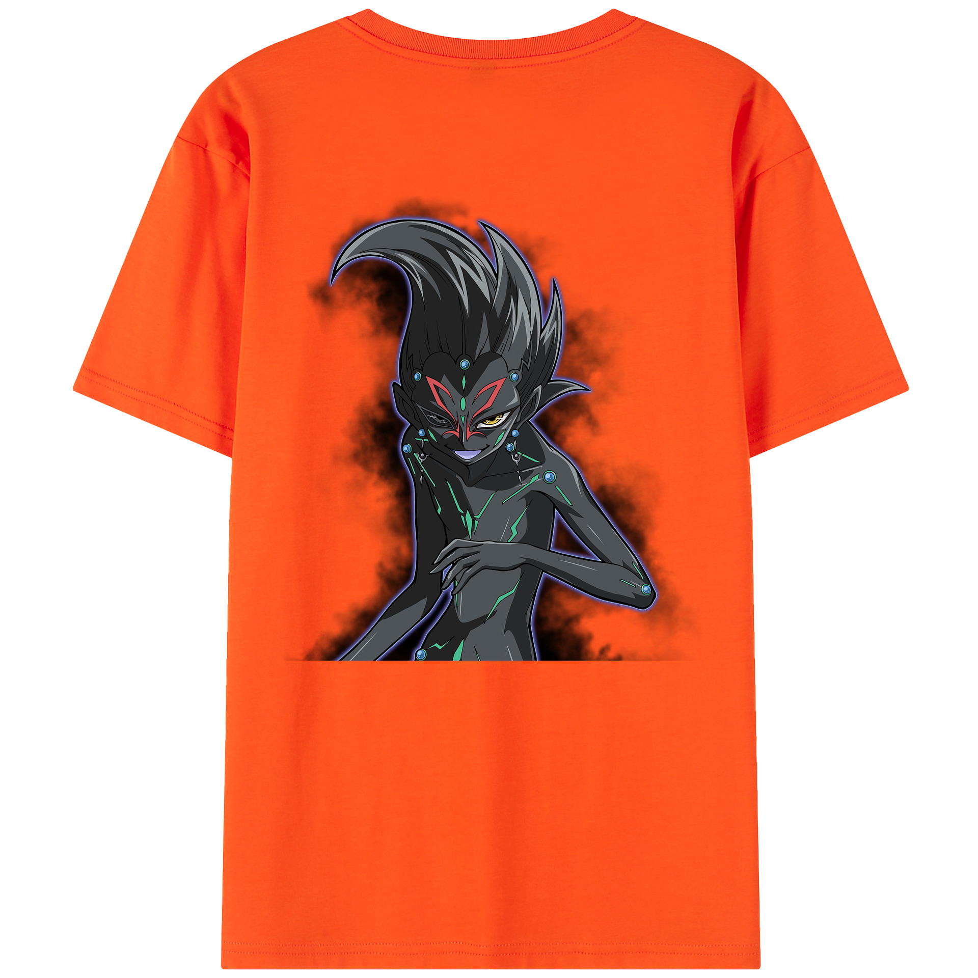 （画像用） 遊☆戯☆王 Yu-Gi-Oh! 綿100％半袖Tシャツ（背面プリント）