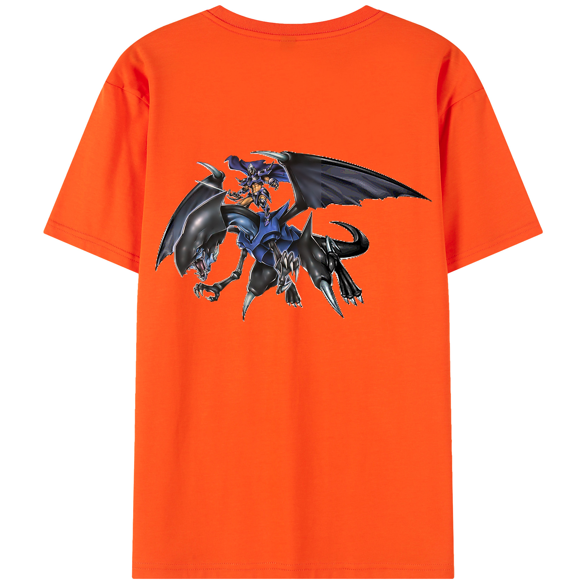 （画像用） 遊☆戯☆王 Yu-Gi-Oh! 綿100％半袖Tシャツ（背面プリント）