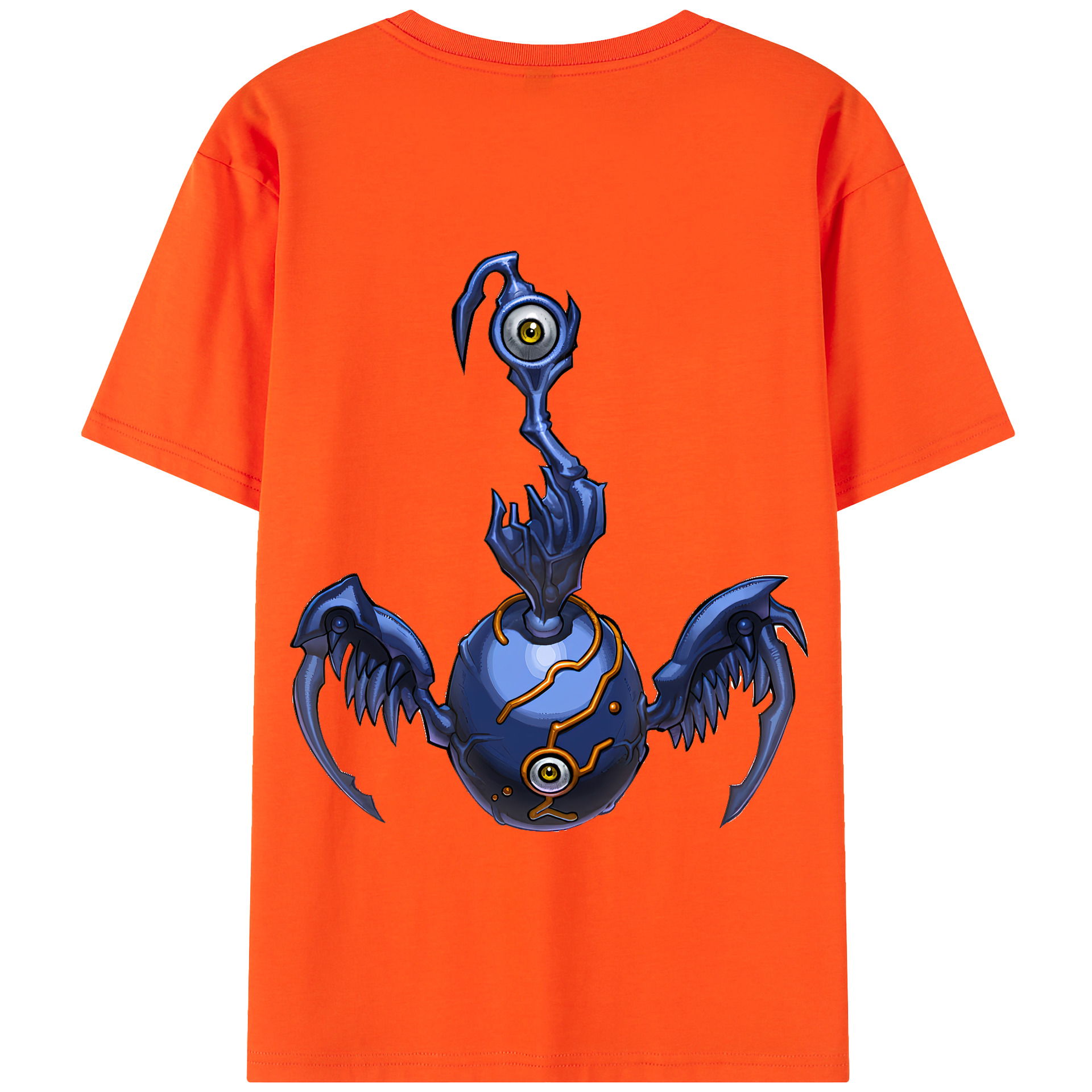 （画像用） 遊☆戯☆王 Yu-Gi-Oh! 綿100％半袖Tシャツ（背面プリント）