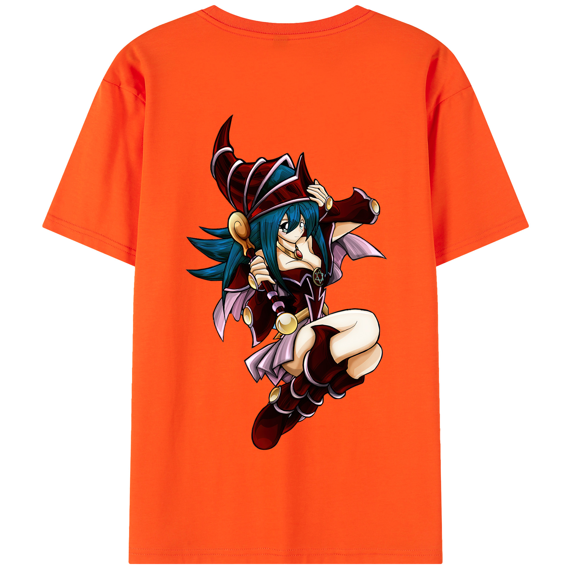 （画像用） 遊☆戯☆王 Yu-Gi-Oh! 綿100％半袖Tシャツ（背面プリント）
