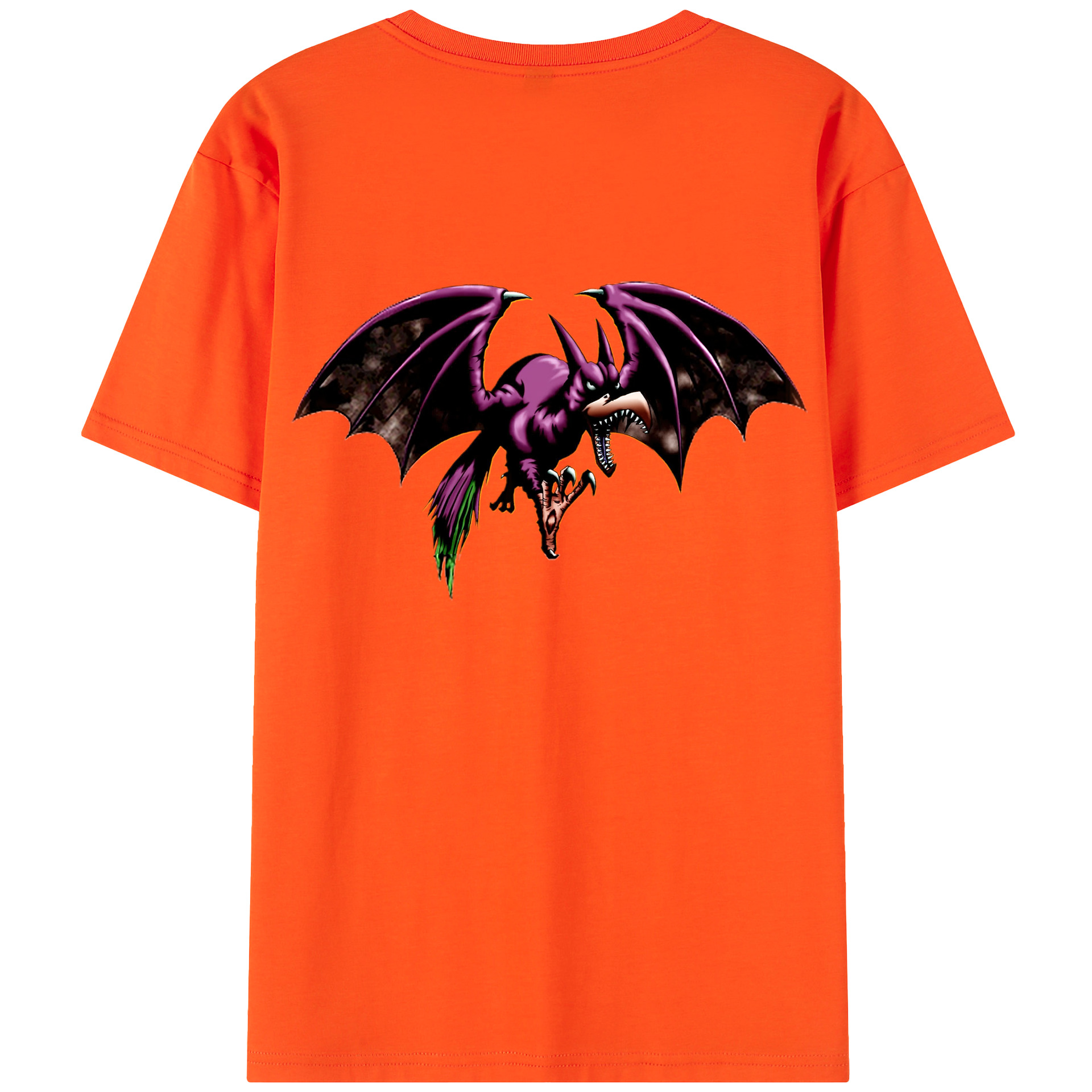 （画像用） 遊☆戯☆王 Yu-Gi-Oh! 綿100％半袖Tシャツ（背面プリント）