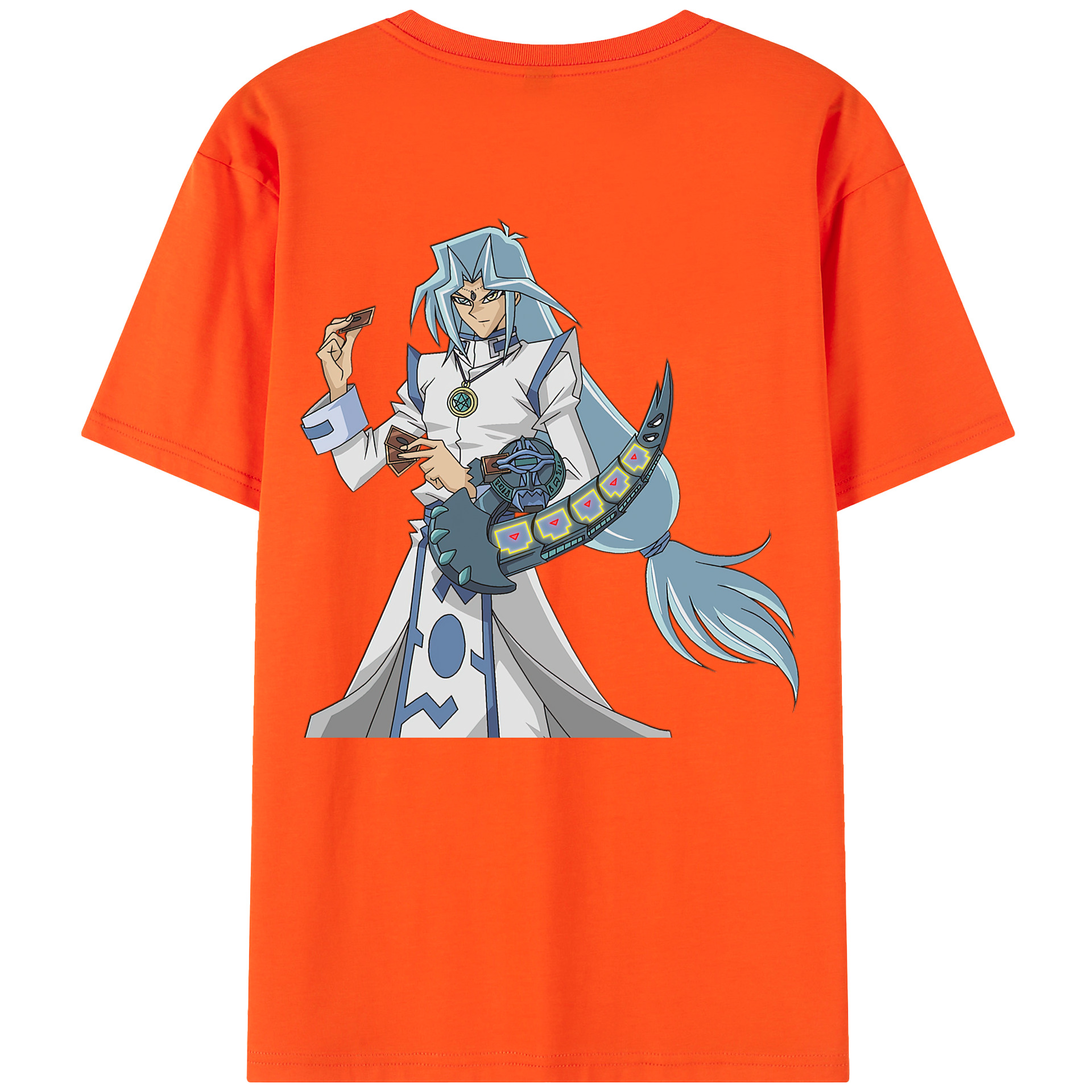 （画像用） 遊☆戯☆王 Yu-Gi-Oh! 綿100％半袖Tシャツ（背面プリント）
