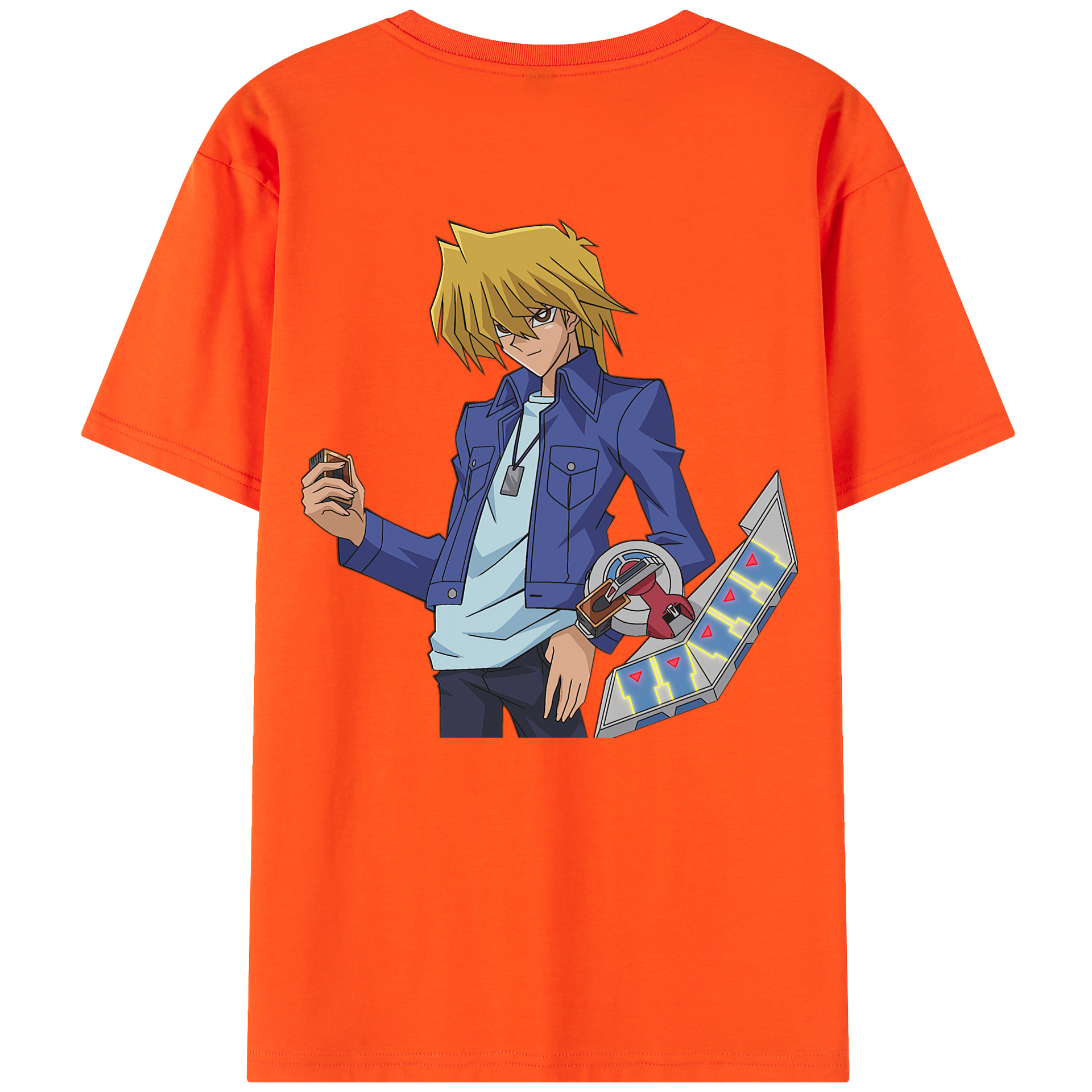 遊☆戯☆王 Yu-Gi-Oh! 綿100％半袖Tシャツ（背面プリント）