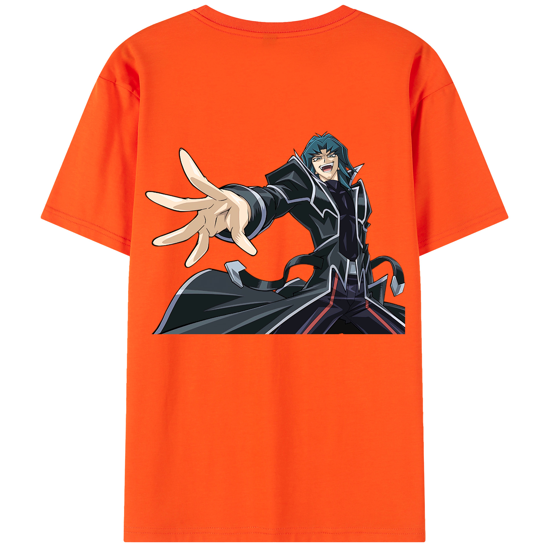 （画像用） 遊☆戯☆王 Yu-Gi-Oh! 綿100％半袖Tシャツ（背面プリント）