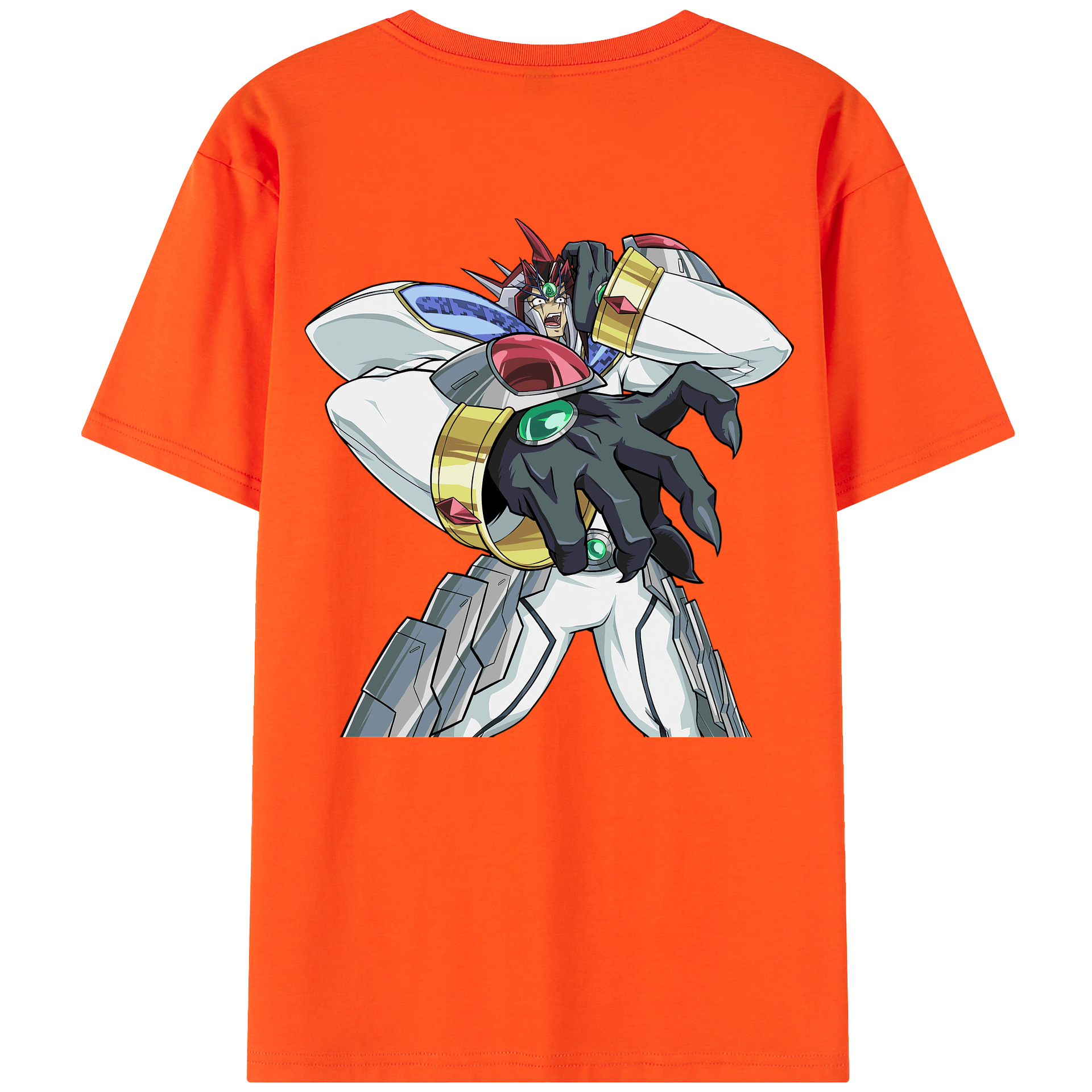 （画像用） 遊☆戯☆王 Yu-Gi-Oh! 綿100％半袖Tシャツ（背面プリント）