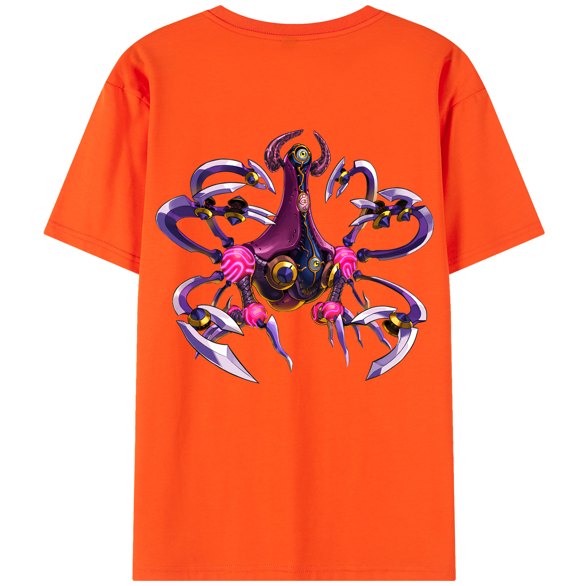 （画像用） 遊☆戯☆王 Yu-Gi-Oh! 綿100％半袖Tシャツ（背面プリント）