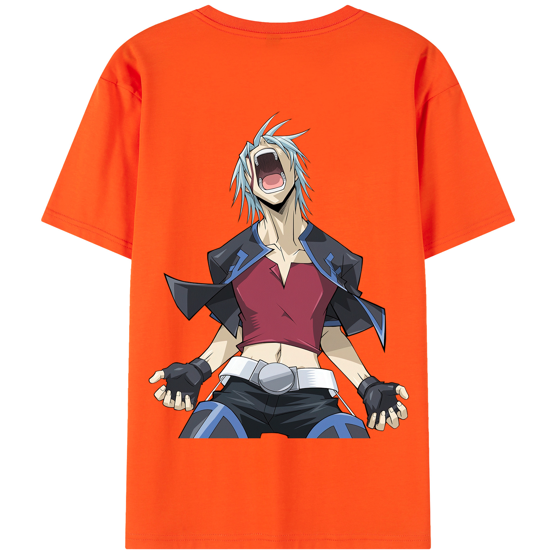 （画像用） 遊☆戯☆王 Yu-Gi-Oh! 綿100％半袖Tシャツ（背面プリント）