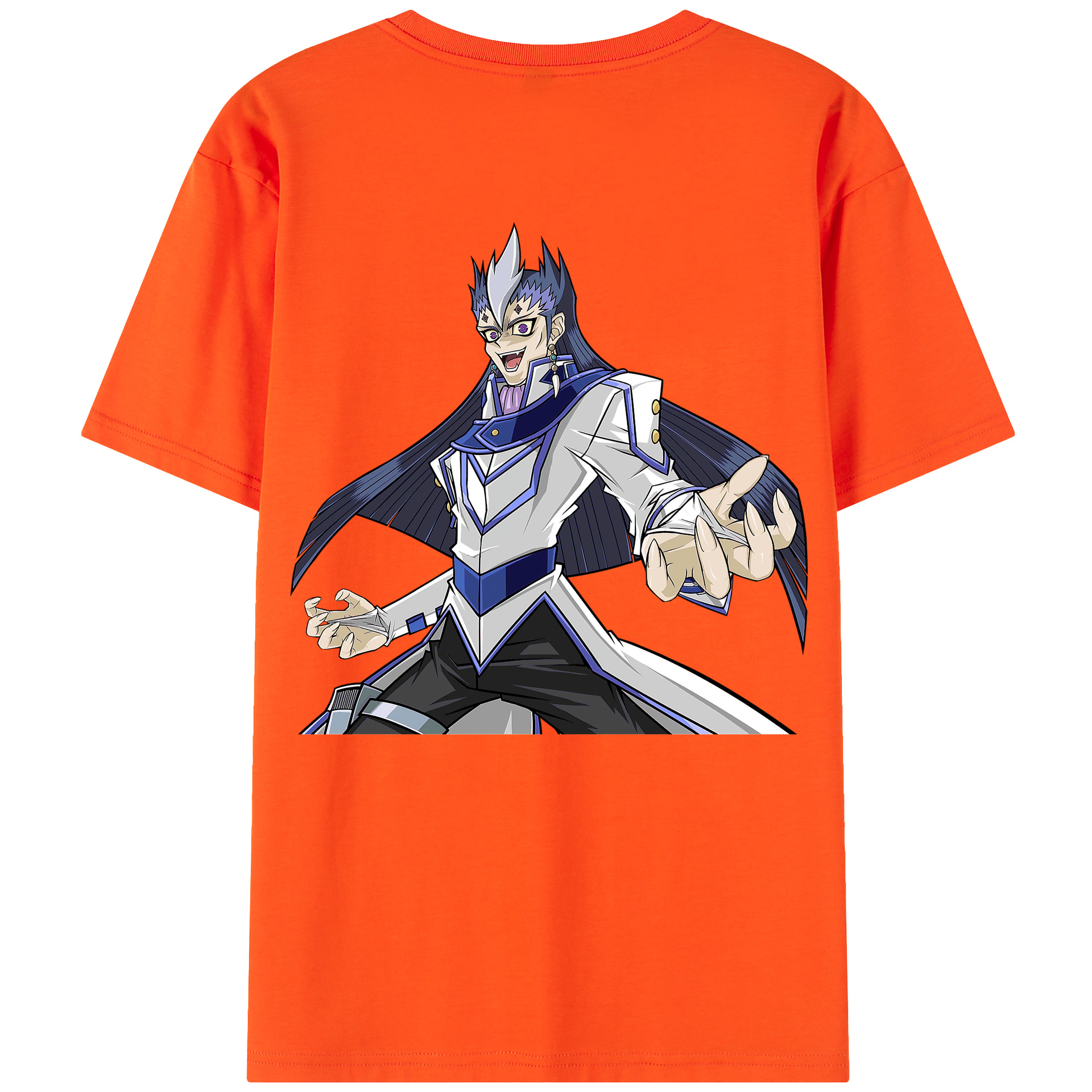 （画像用） 遊☆戯☆王 Yu-Gi-Oh! 綿100％半袖Tシャツ（背面プリント）