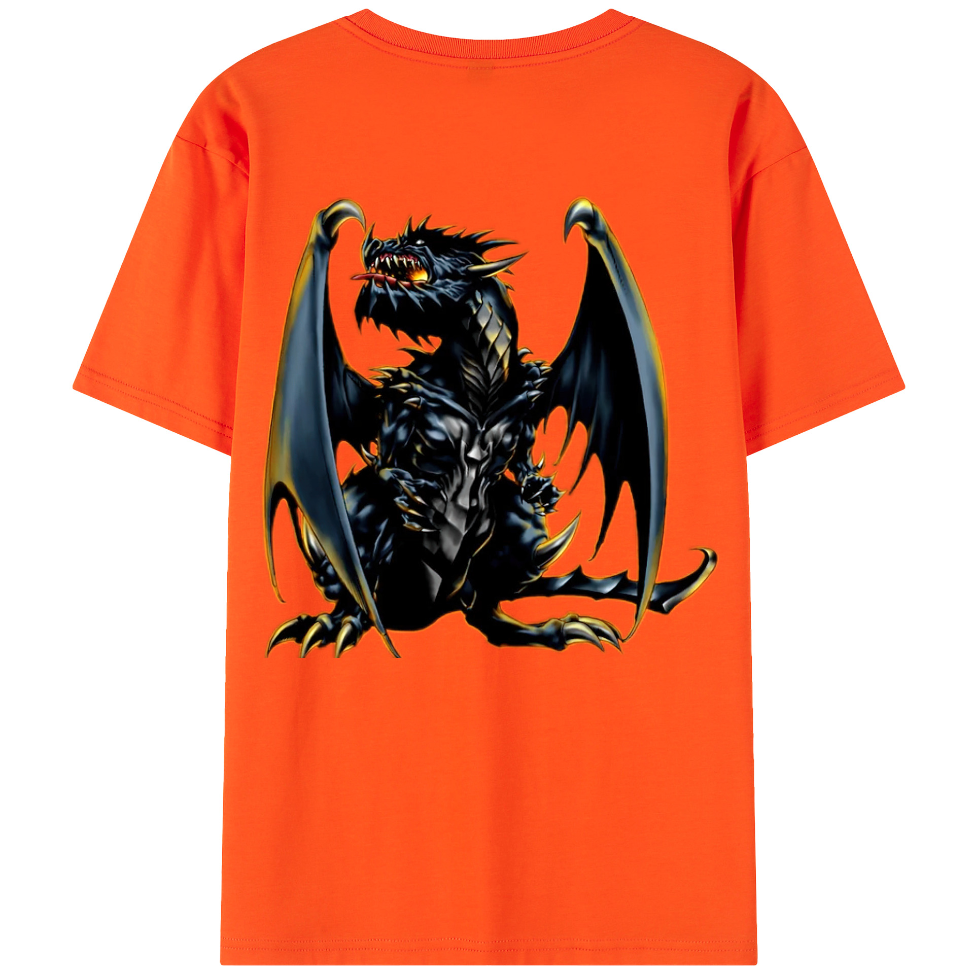 （画像用） 遊☆戯☆王 Yu-Gi-Oh! 綿100％半袖Tシャツ（背面プリント）