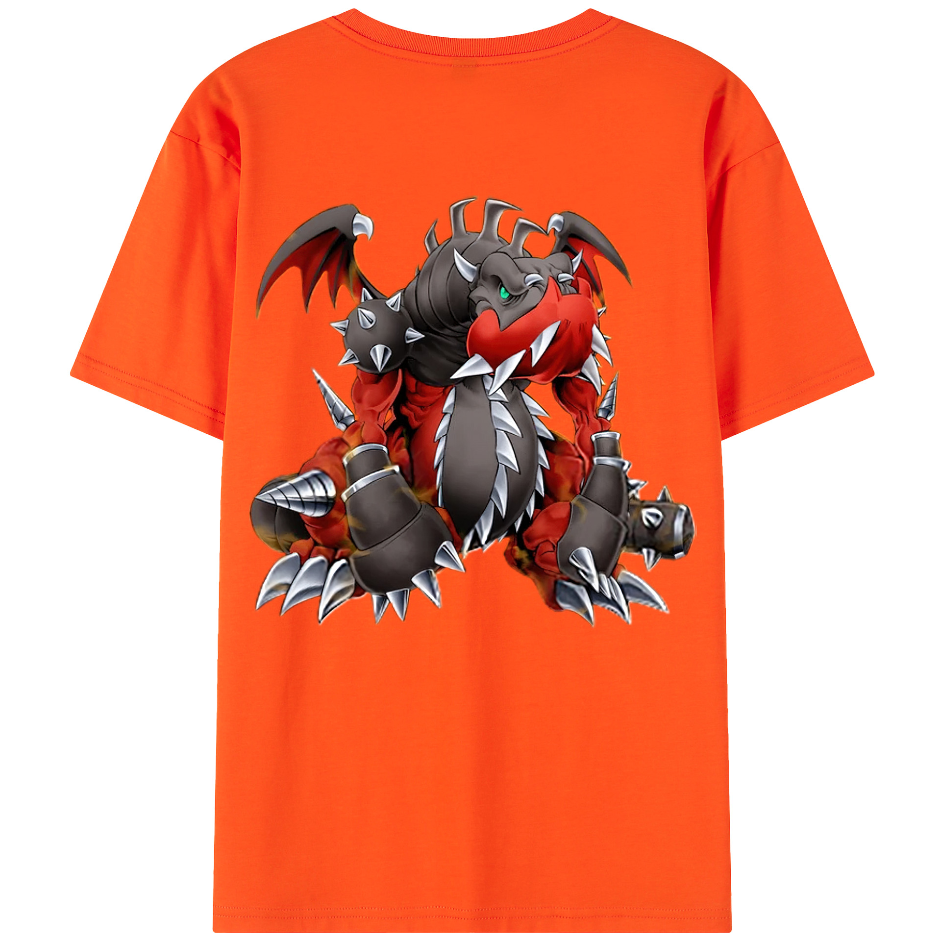 （画像用） 遊☆戯☆王 Yu-Gi-Oh! 綿100％半袖Tシャツ（背面プリント）