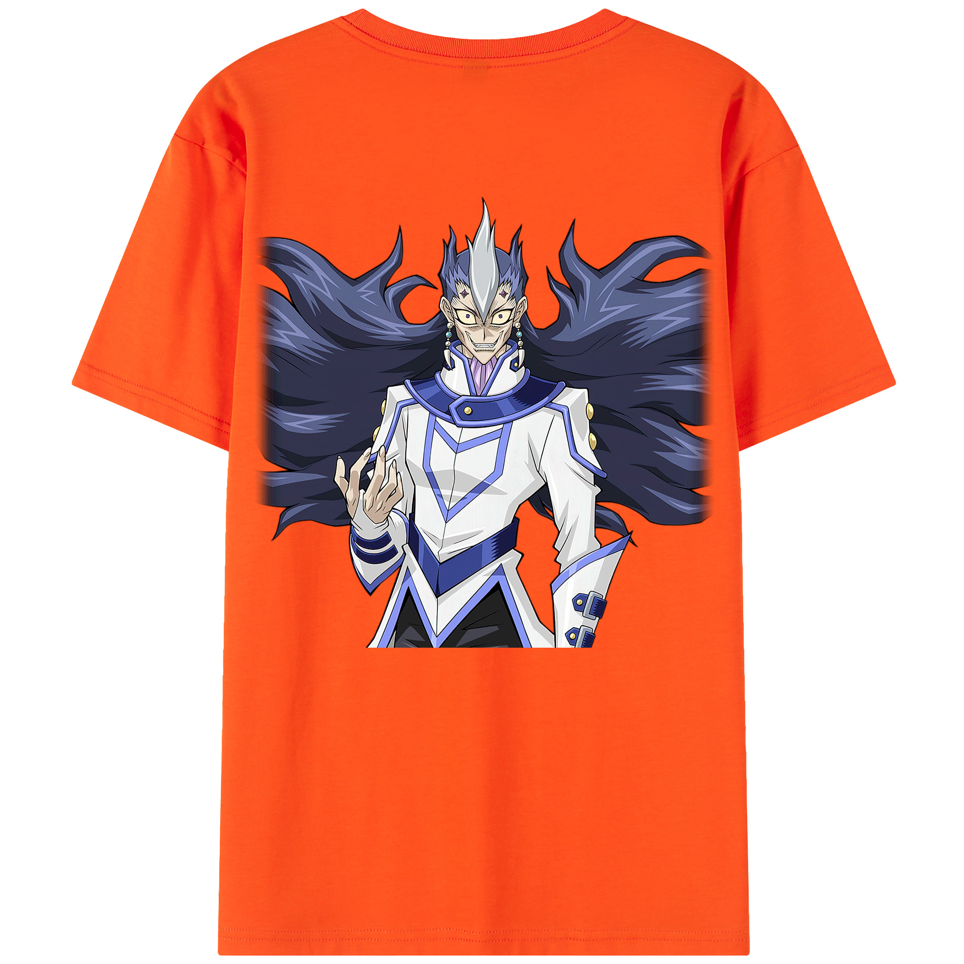 （画像用） 遊☆戯☆王 Yu-Gi-Oh! 綿100％半袖Tシャツ（背面プリント）
