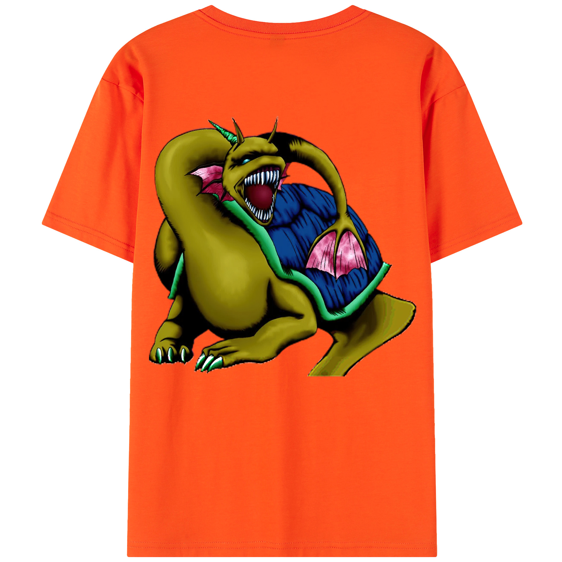 （画像用） 遊☆戯☆王 Yu-Gi-Oh! 綿100％半袖Tシャツ（背面プリント）