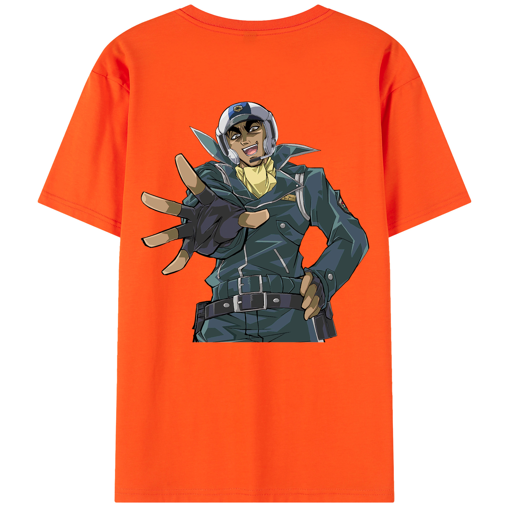 （画像用） 遊☆戯☆王 Yu-Gi-Oh! 綿100％半袖Tシャツ（背面プリント）