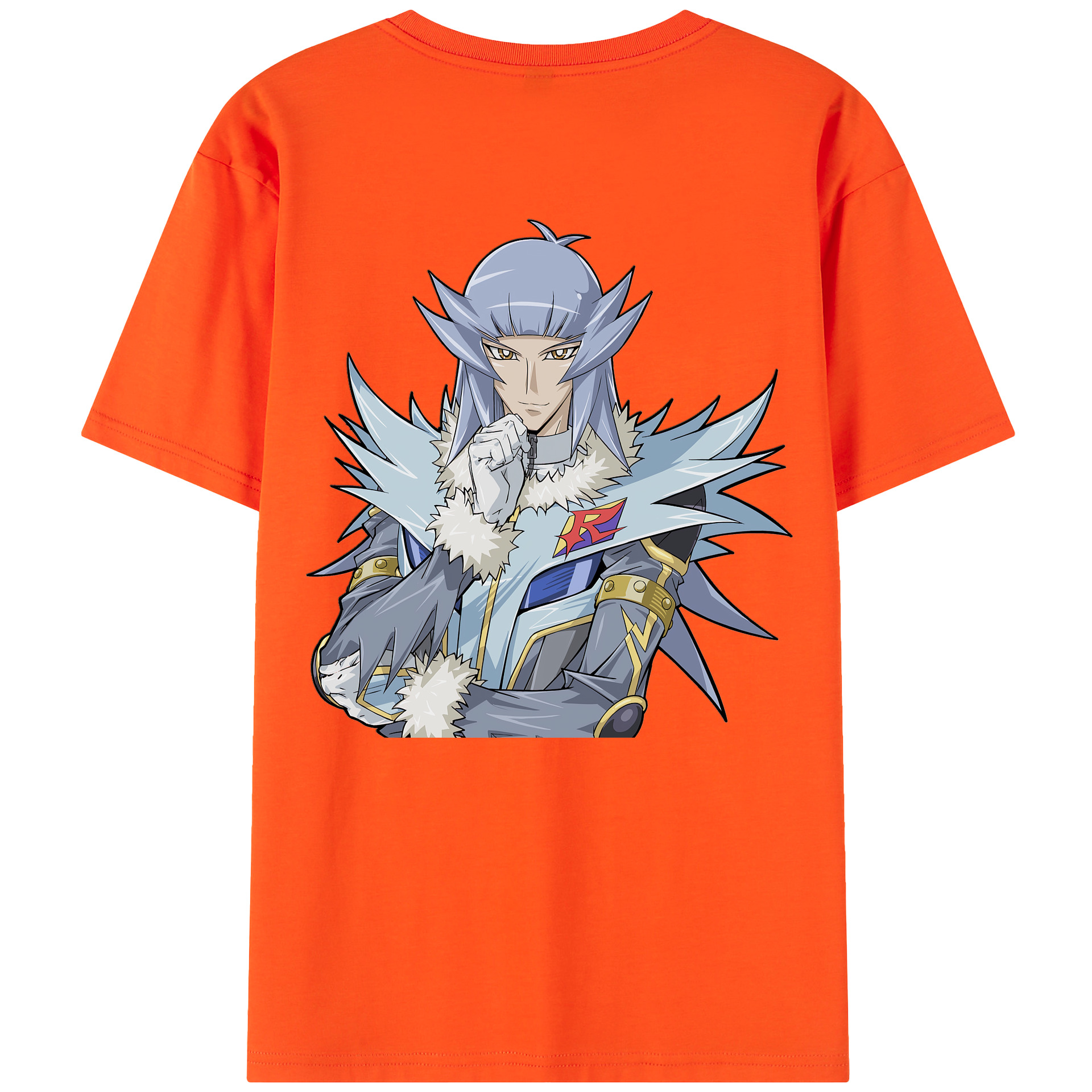 （画像用） 遊☆戯☆王 Yu-Gi-Oh! 綿100％半袖Tシャツ（背面プリント）