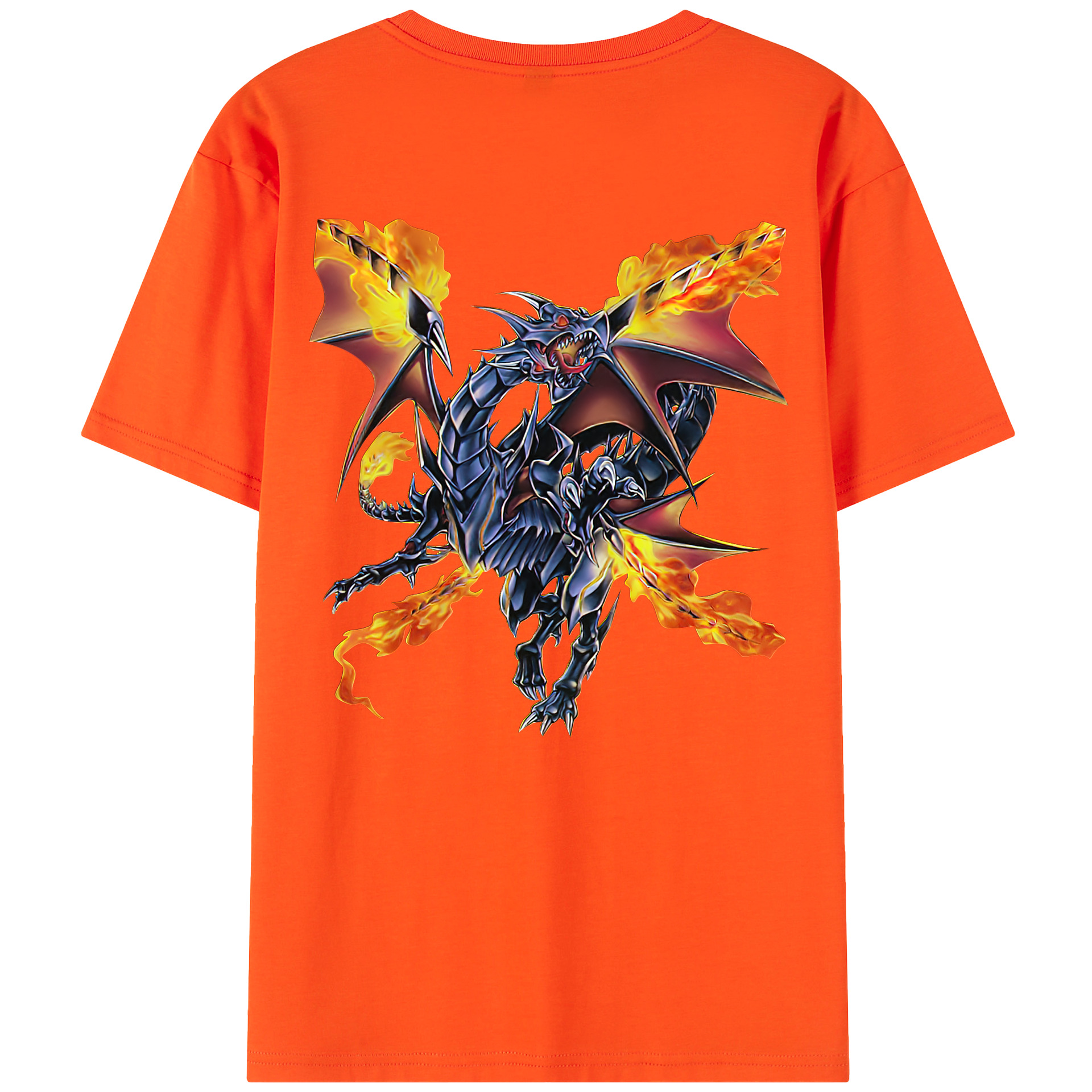 （画像用） 遊☆戯☆王 Yu-Gi-Oh! 綿100％半袖Tシャツ（背面プリント）