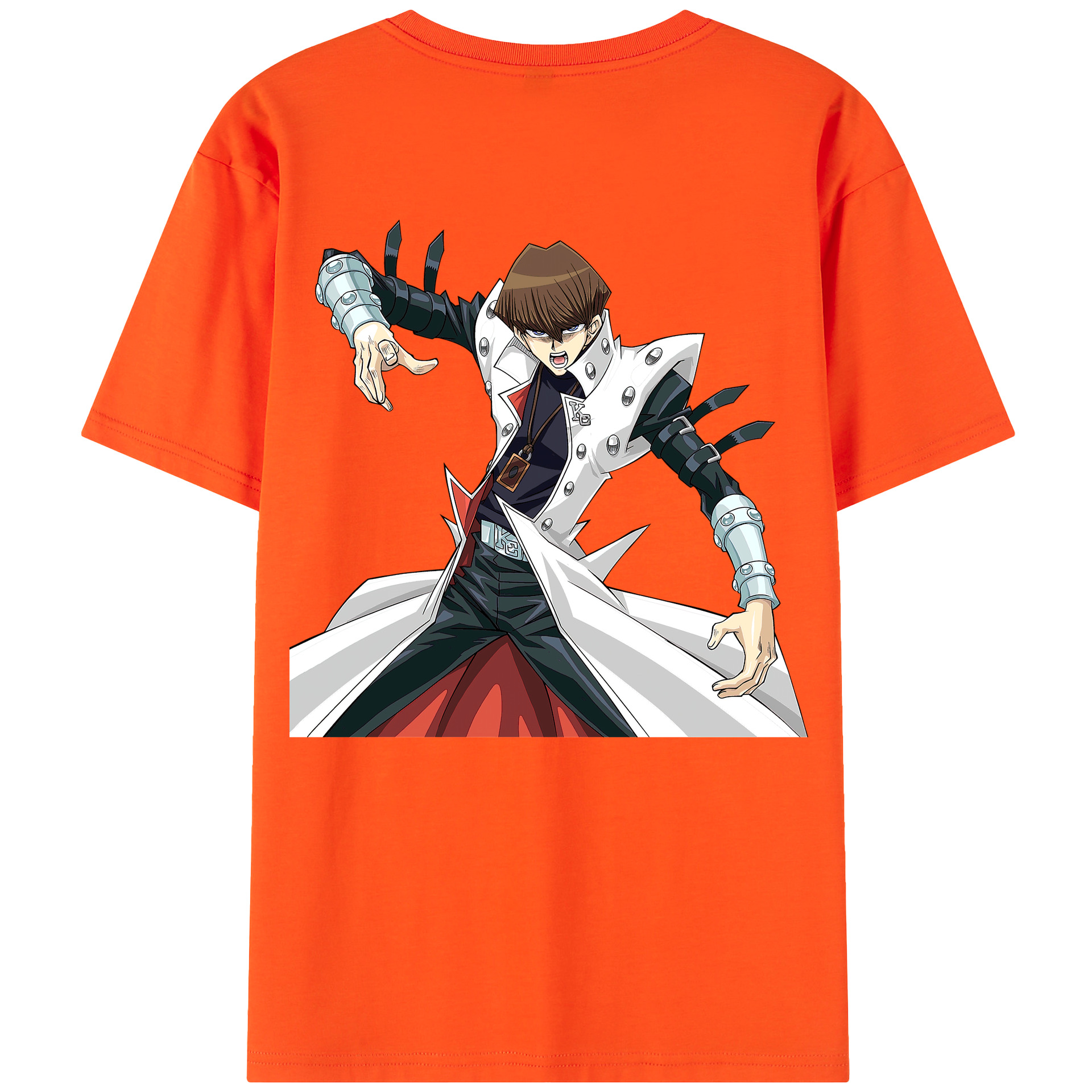 （画像用） 遊☆戯☆王 Yu-Gi-Oh! 綿100％半袖Tシャツ（背面プリント）