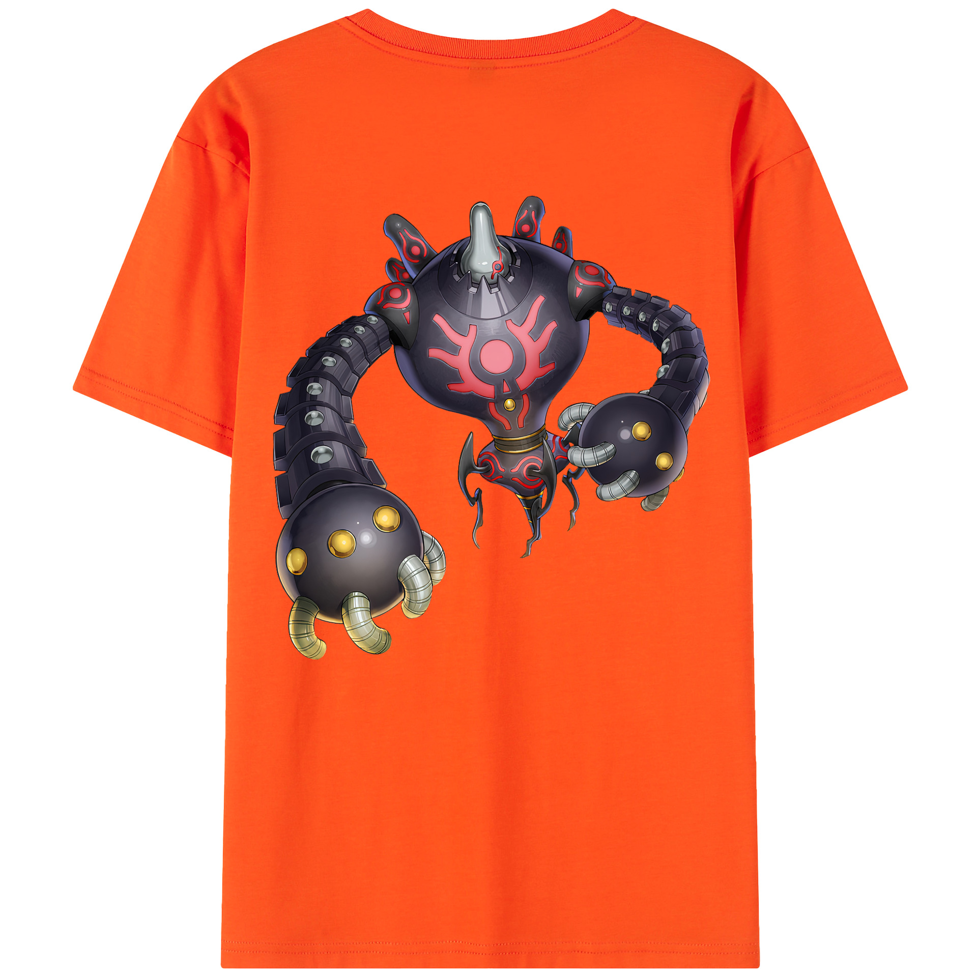（画像用） 遊☆戯☆王 Yu-Gi-Oh! 綿100％半袖Tシャツ（背面プリント）