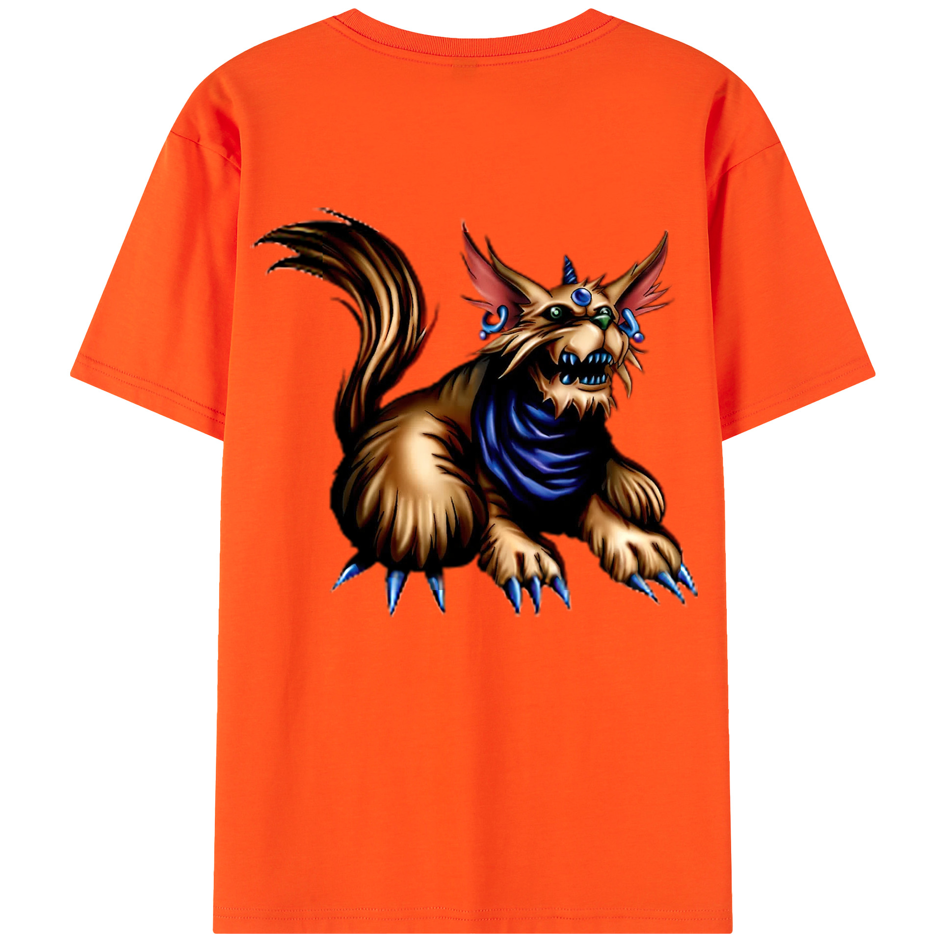 （画像用） 遊☆戯☆王 Yu-Gi-Oh! 綿100％半袖Tシャツ（背面プリント）