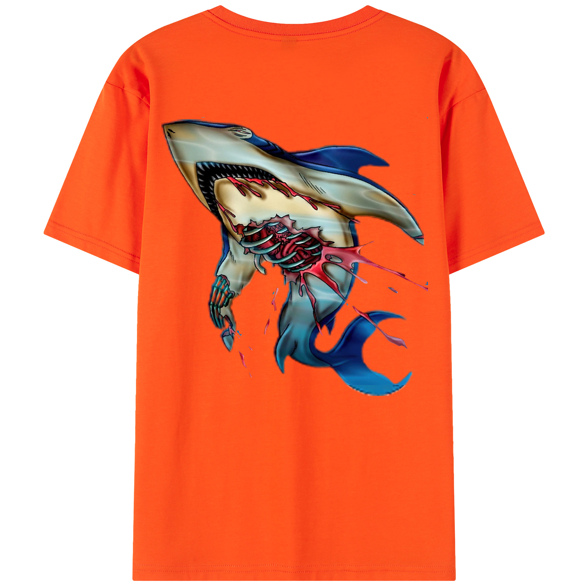 （画像用） 遊☆戯☆王 Yu-Gi-Oh! 綿100％半袖Tシャツ（背面プリント）