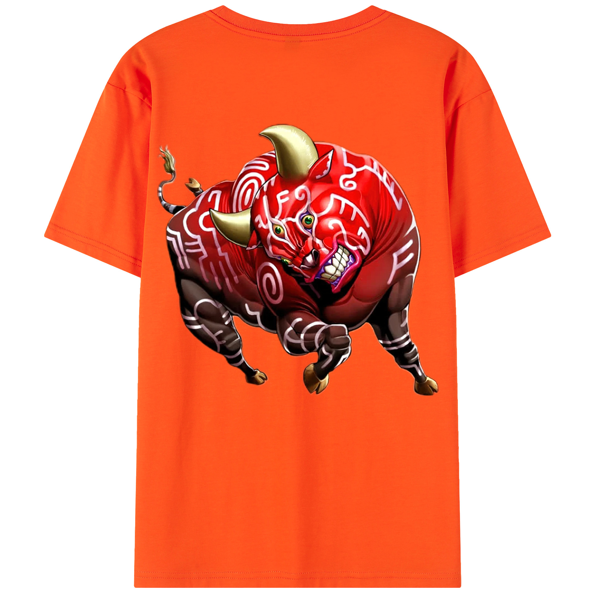 （画像用） 遊☆戯☆王 Yu-Gi-Oh! 綿100％半袖Tシャツ（背面プリント）