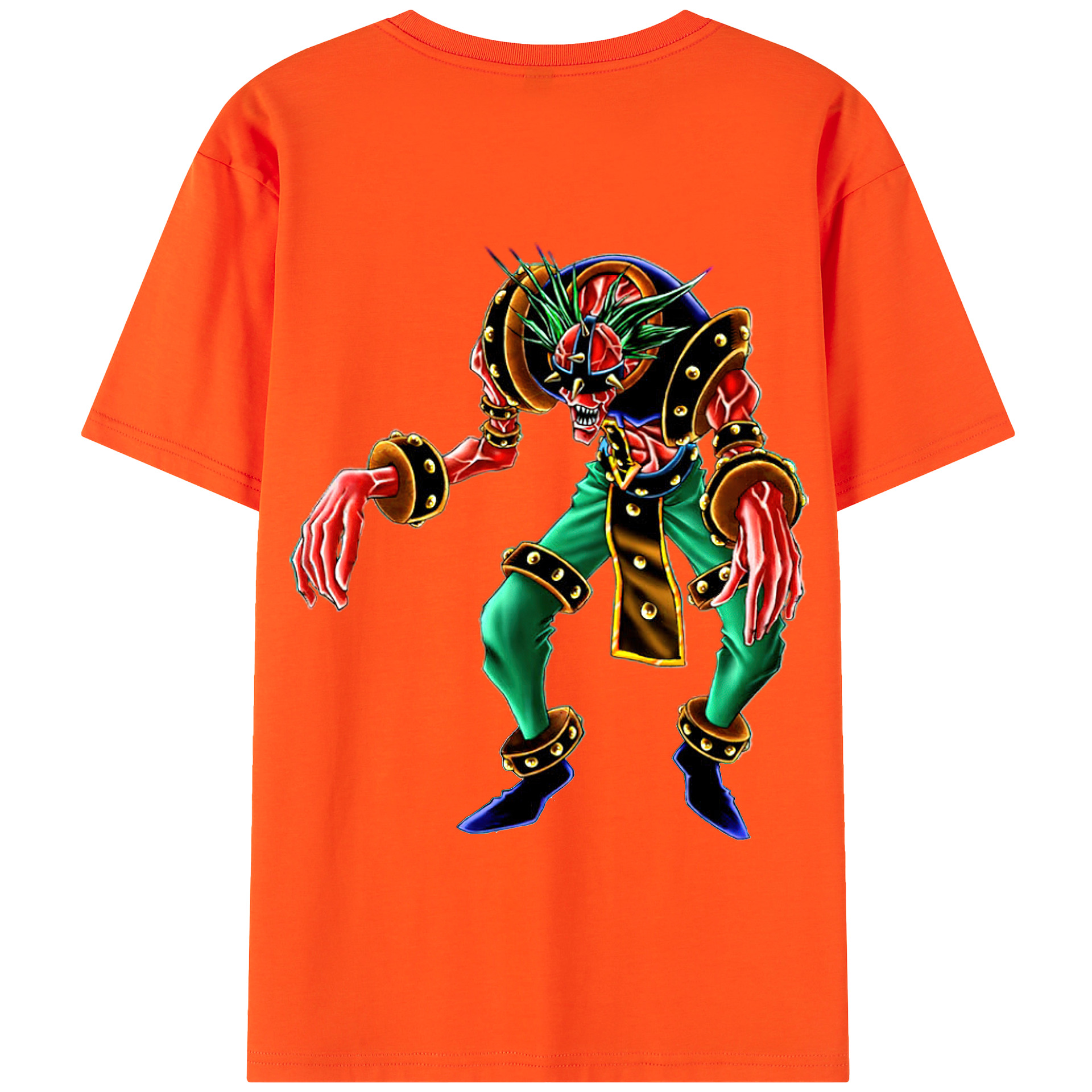 （画像用） 遊☆戯☆王 Yu-Gi-Oh! 綿100％半袖Tシャツ（背面プリント）