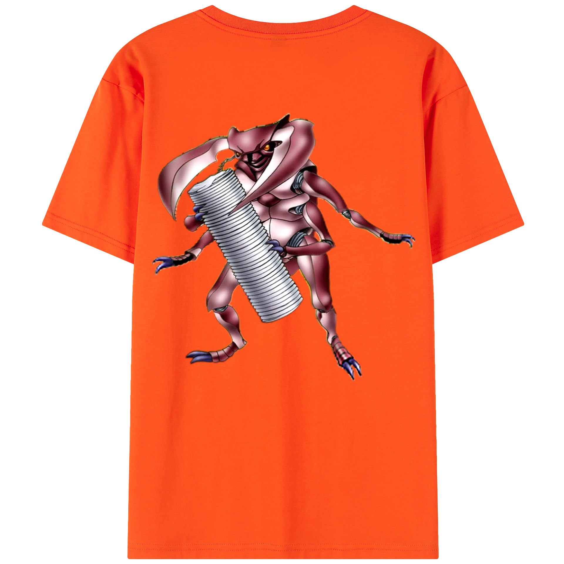 （画像用） 遊☆戯☆王 Yu-Gi-Oh! 綿100％半袖Tシャツ（背面プリント）
