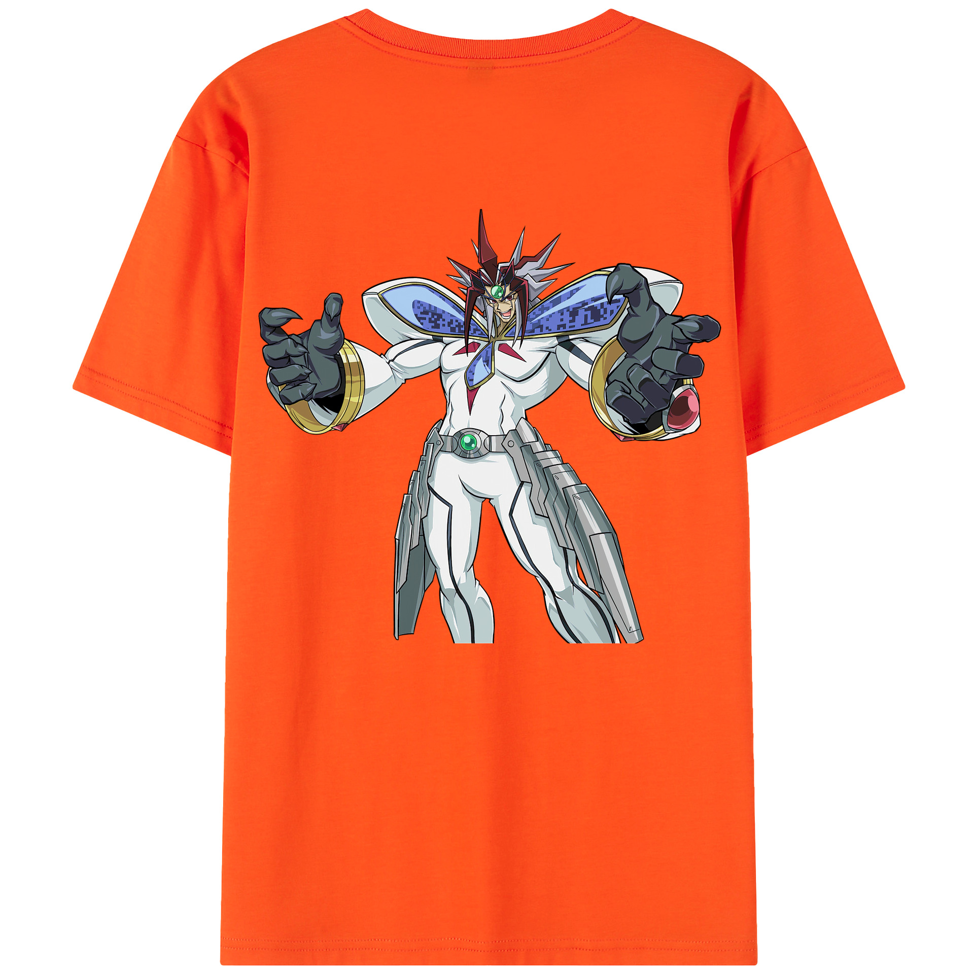 （画像用） 遊☆戯☆王 Yu-Gi-Oh! 綿100％半袖Tシャツ（背面プリント）